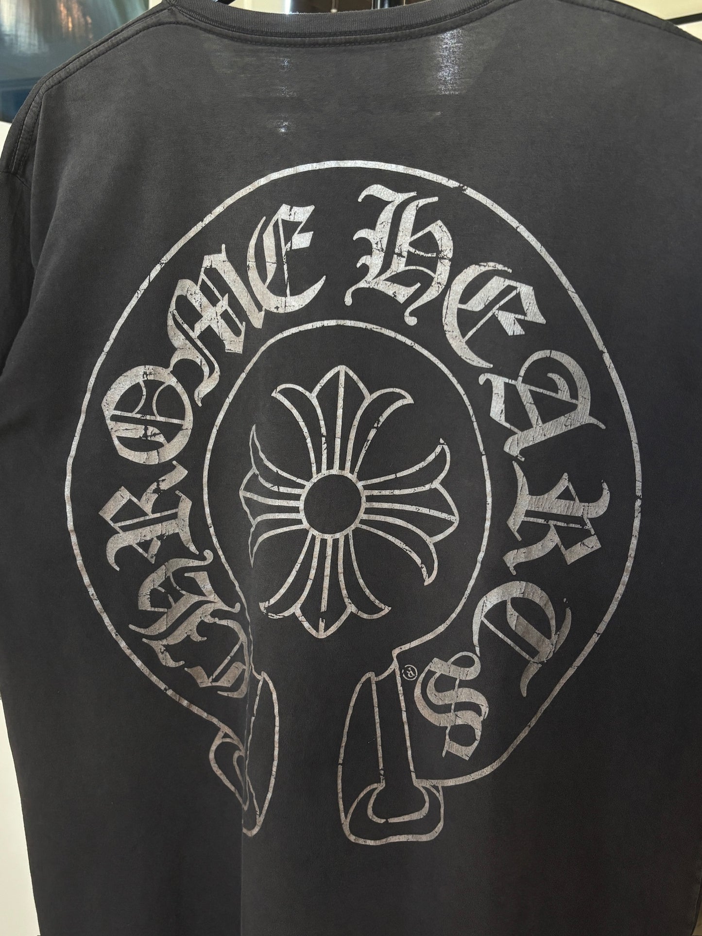 Sun Faded Thin Horseshoe Tee