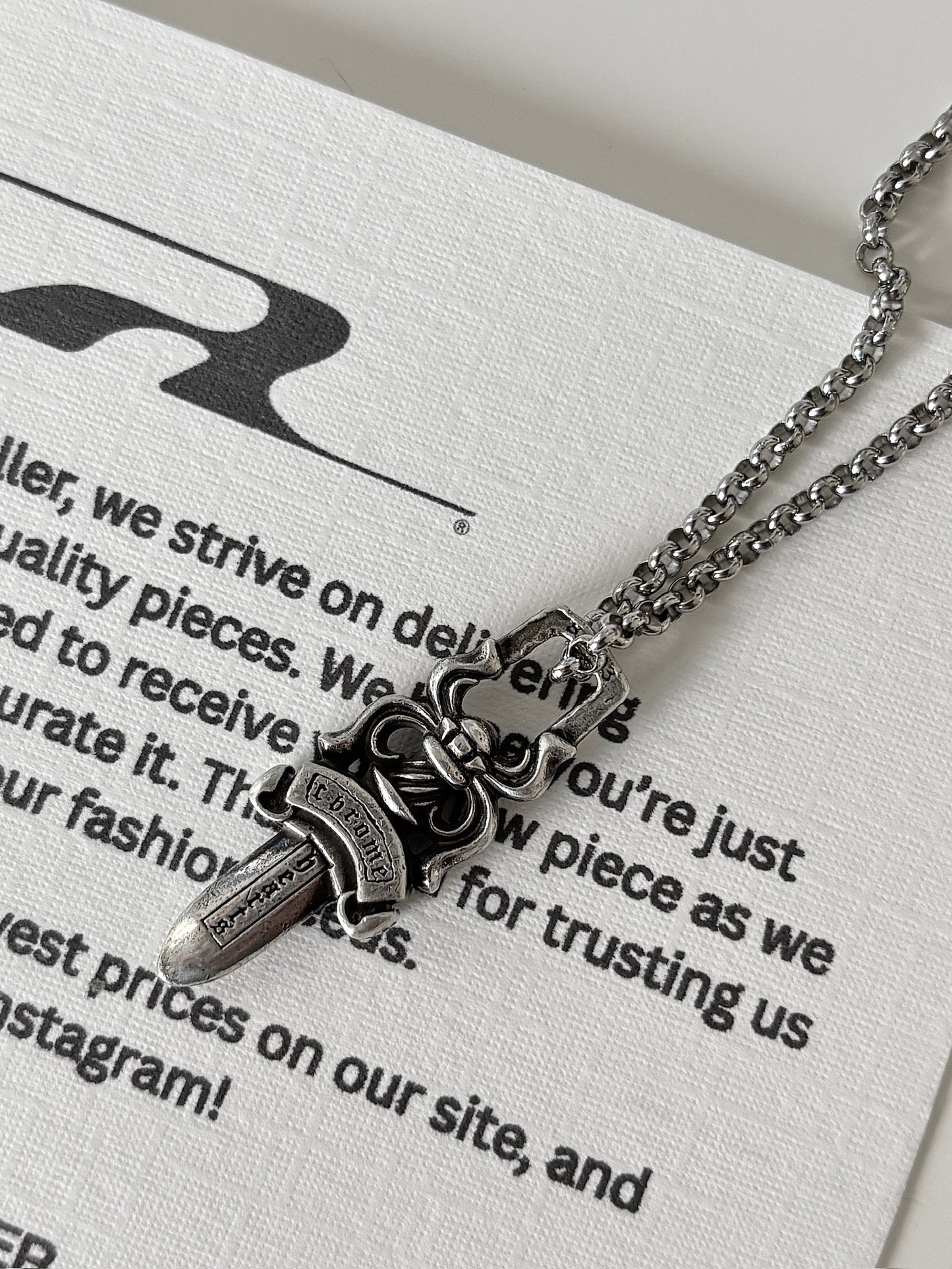 Dagger Necklace