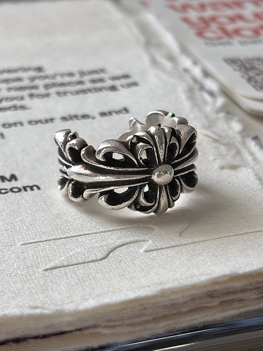 Double Floral Ring