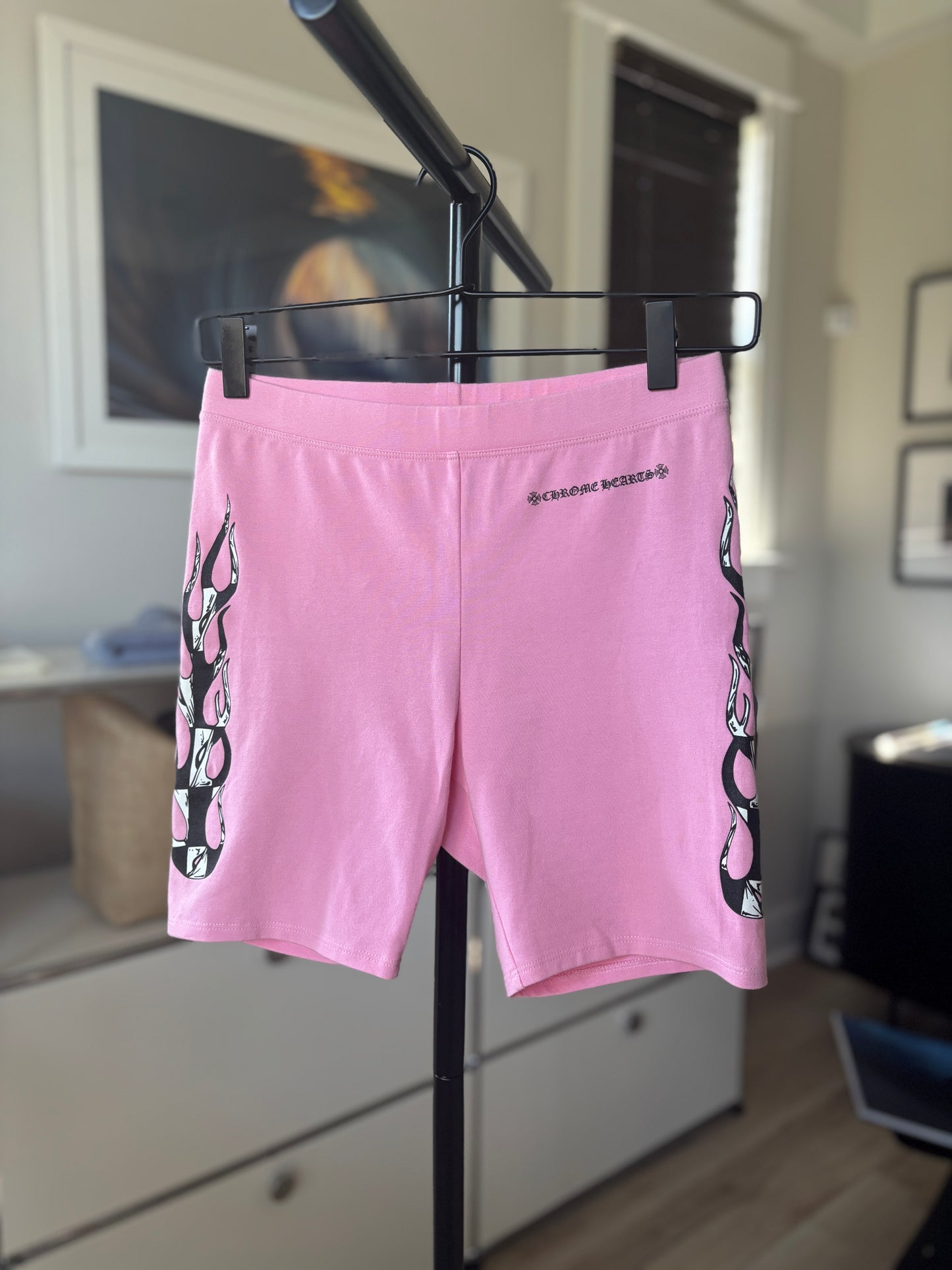 Matty Boy Flame Biker Shorts