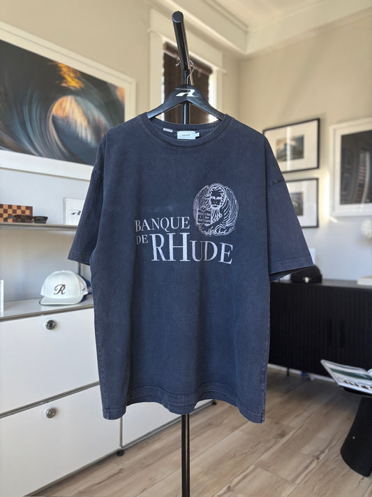 Track Banque Logo Faded Tee