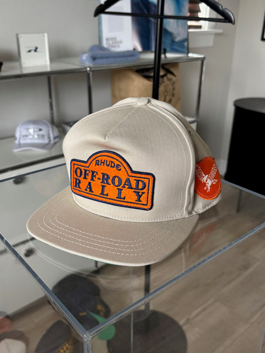 Off Road Rally Patch Logo Hat