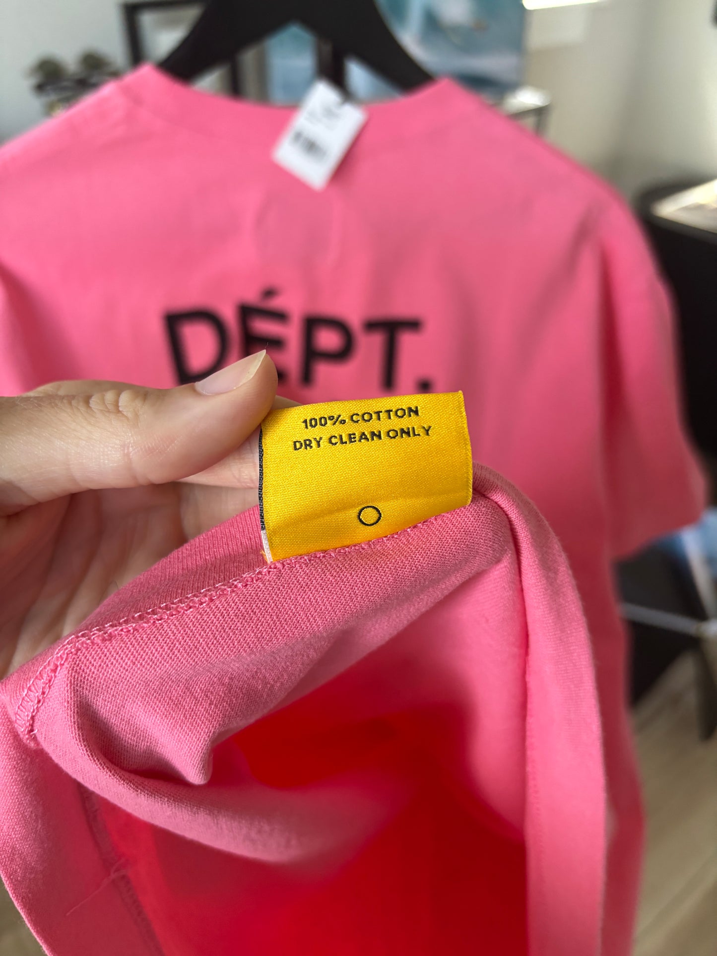 Pink French Logo Tee