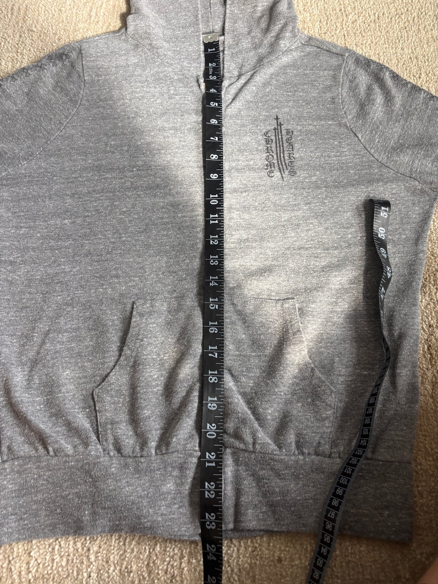 Cross Zip Hoodie
