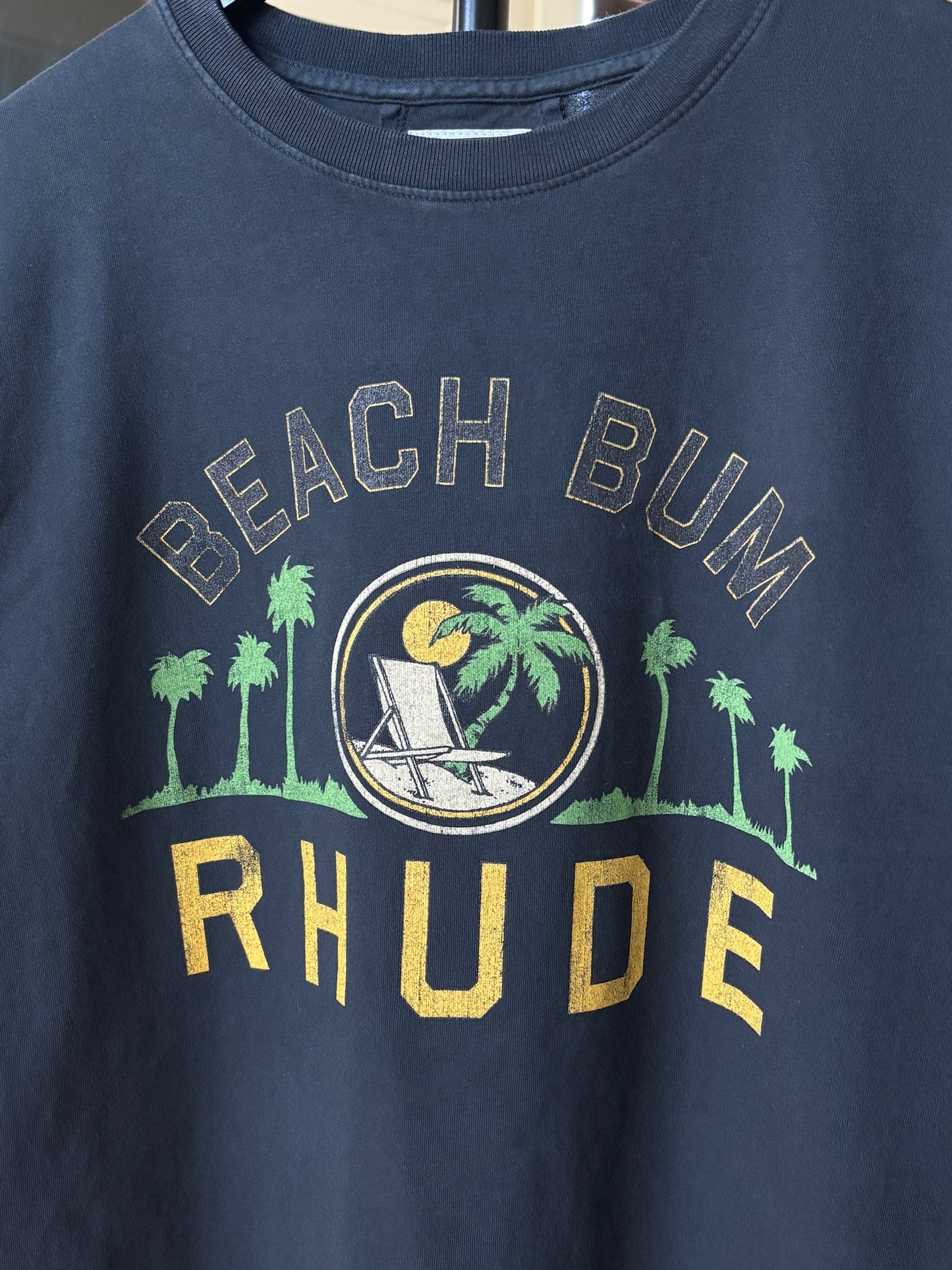 Beach Bum Graphic Logo Tee