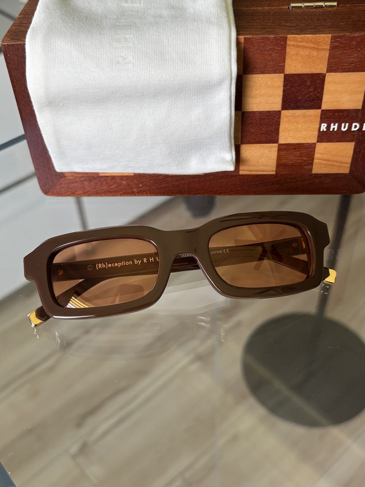 Mocha Brown Steve Frame Sunglasses