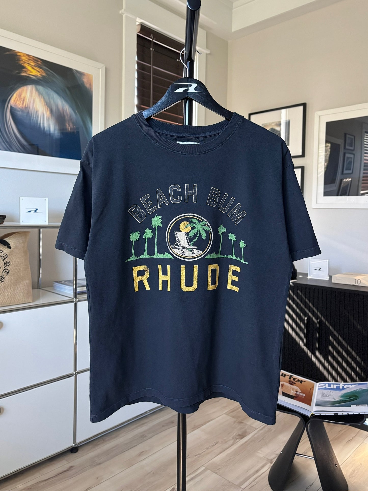 Beach Bum Graphic Logo Tee