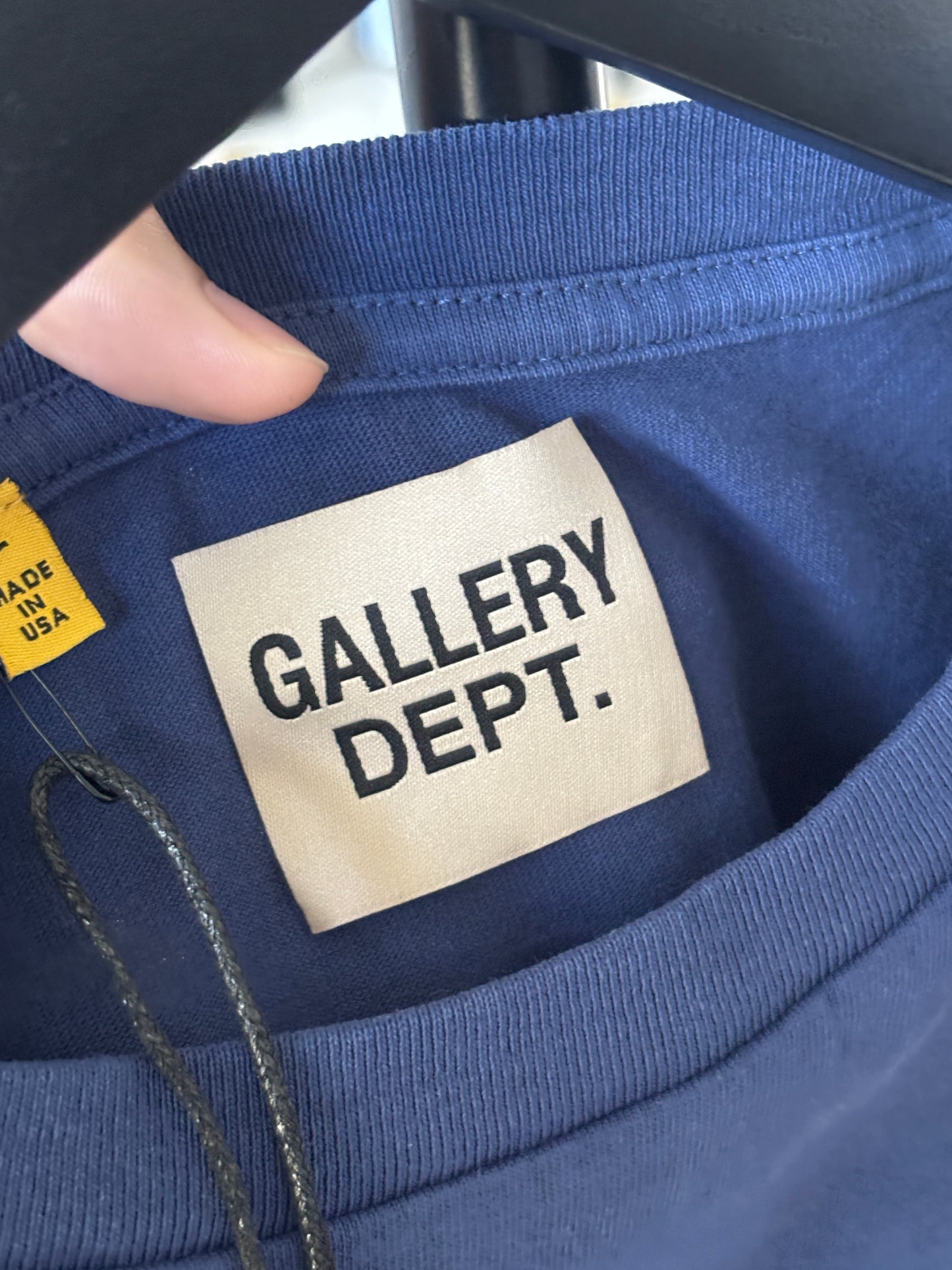 Blue French Logo Tee
