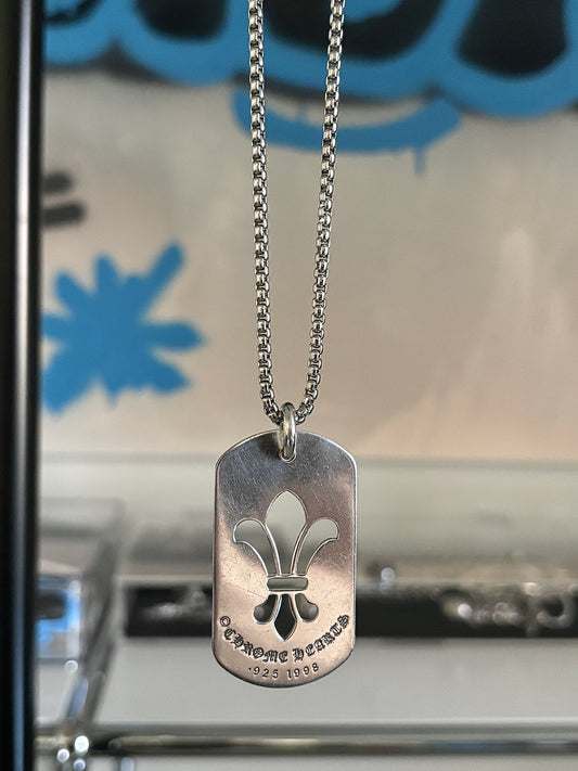 Fleur Dog Tag