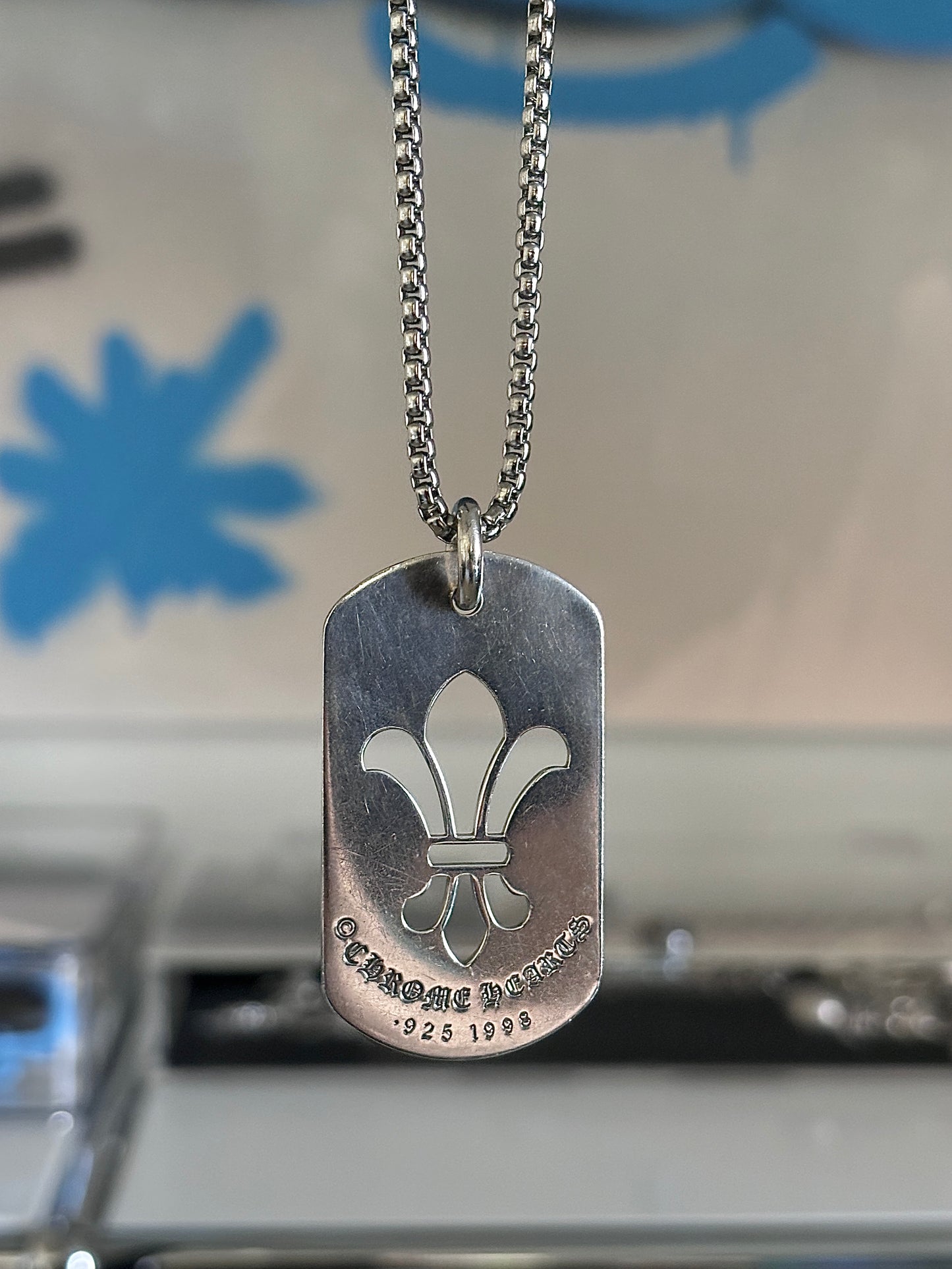 Fleur Dog Tag