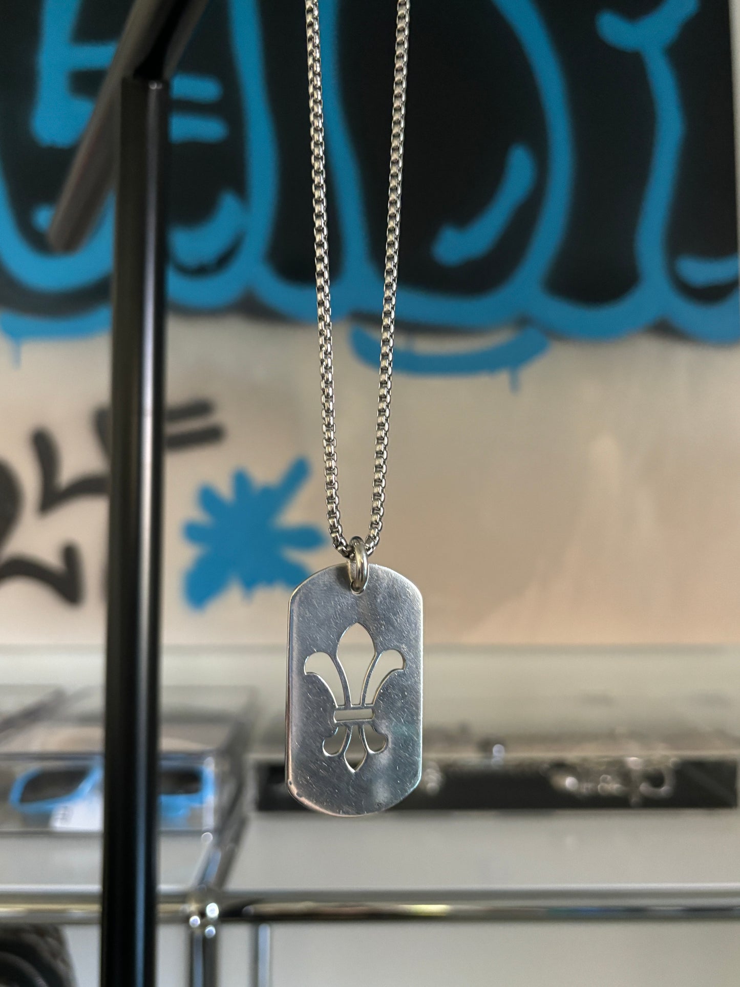 Fleur Dog Tag