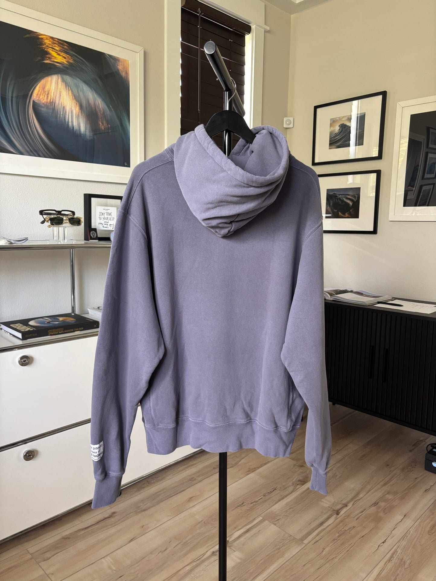 Faded Purple French Logo Hoodie