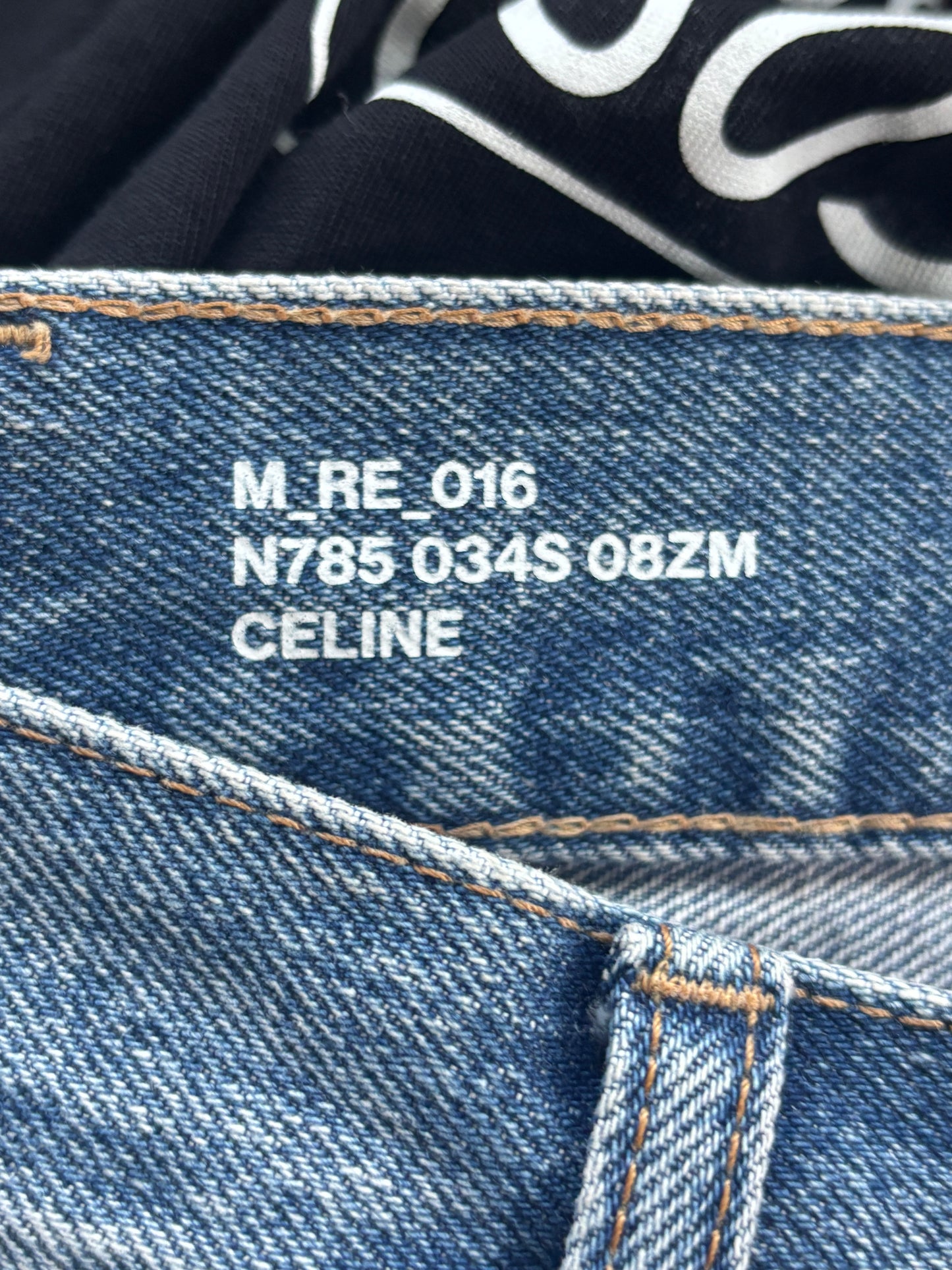 Light Washed Raw Denim