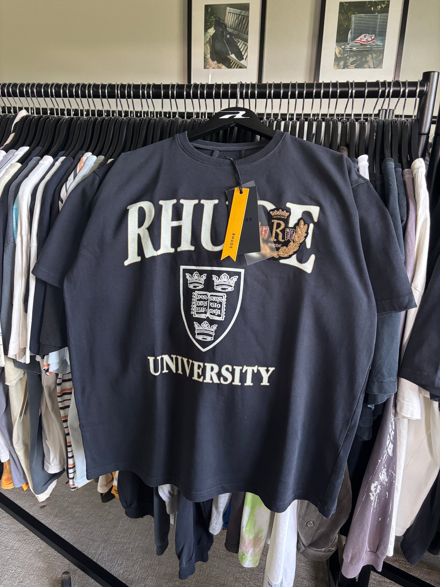 University Patch Logo Tee