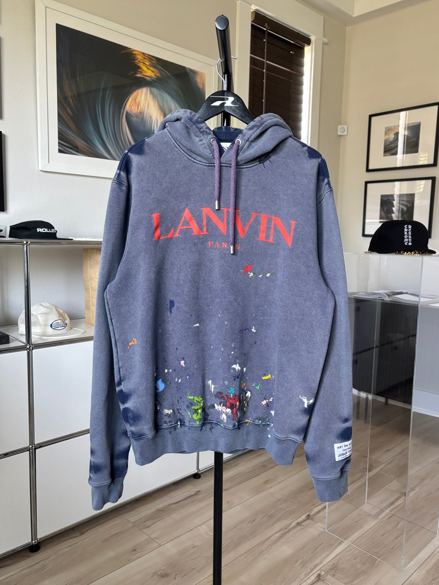 Painter Faded Logo Hoodie