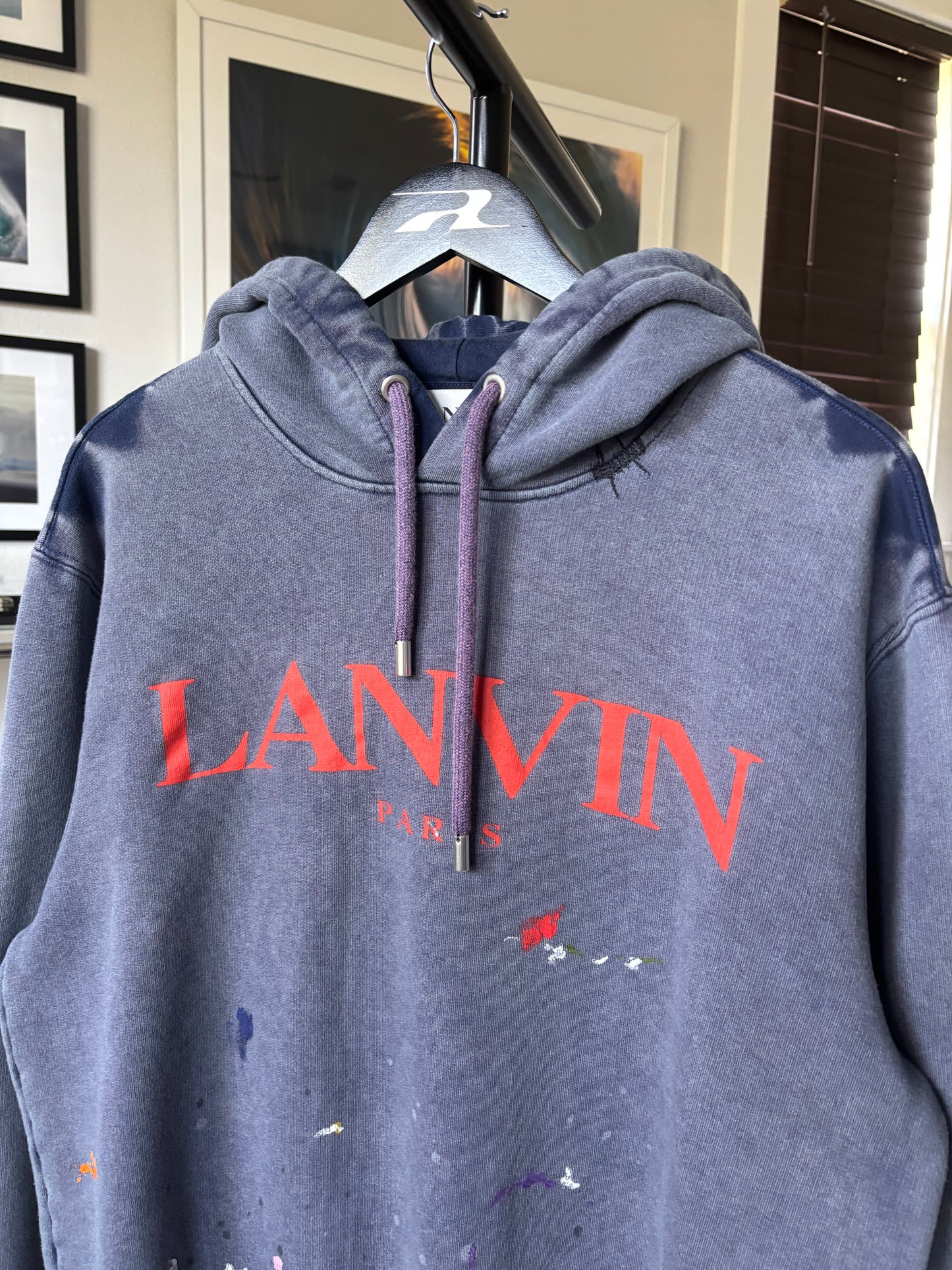 Painter Faded Logo Hoodie