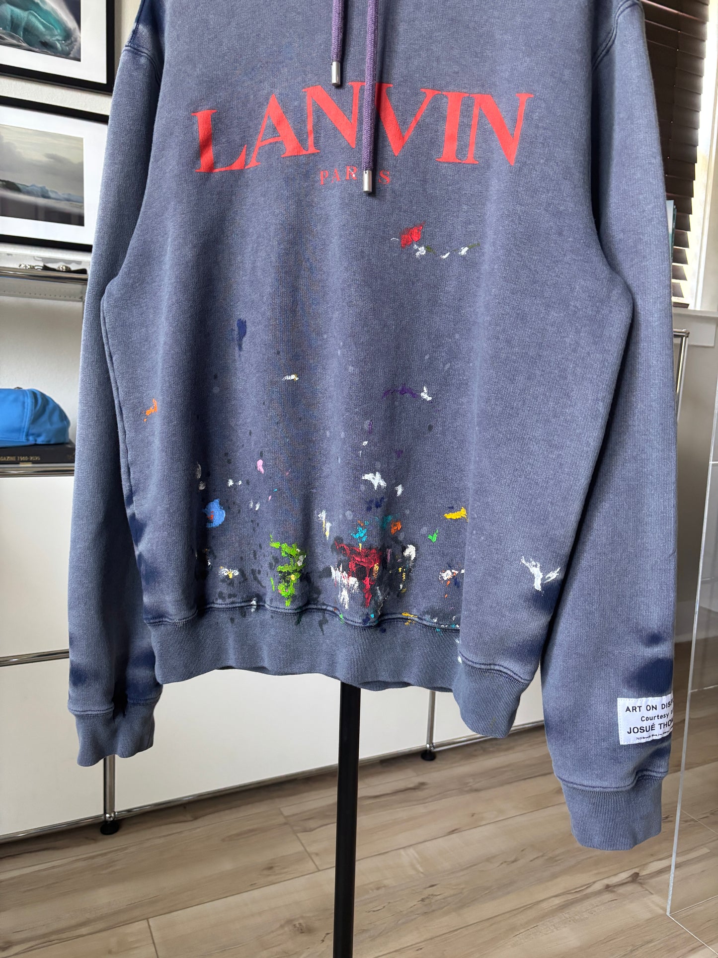 Painter Faded Logo Hoodie