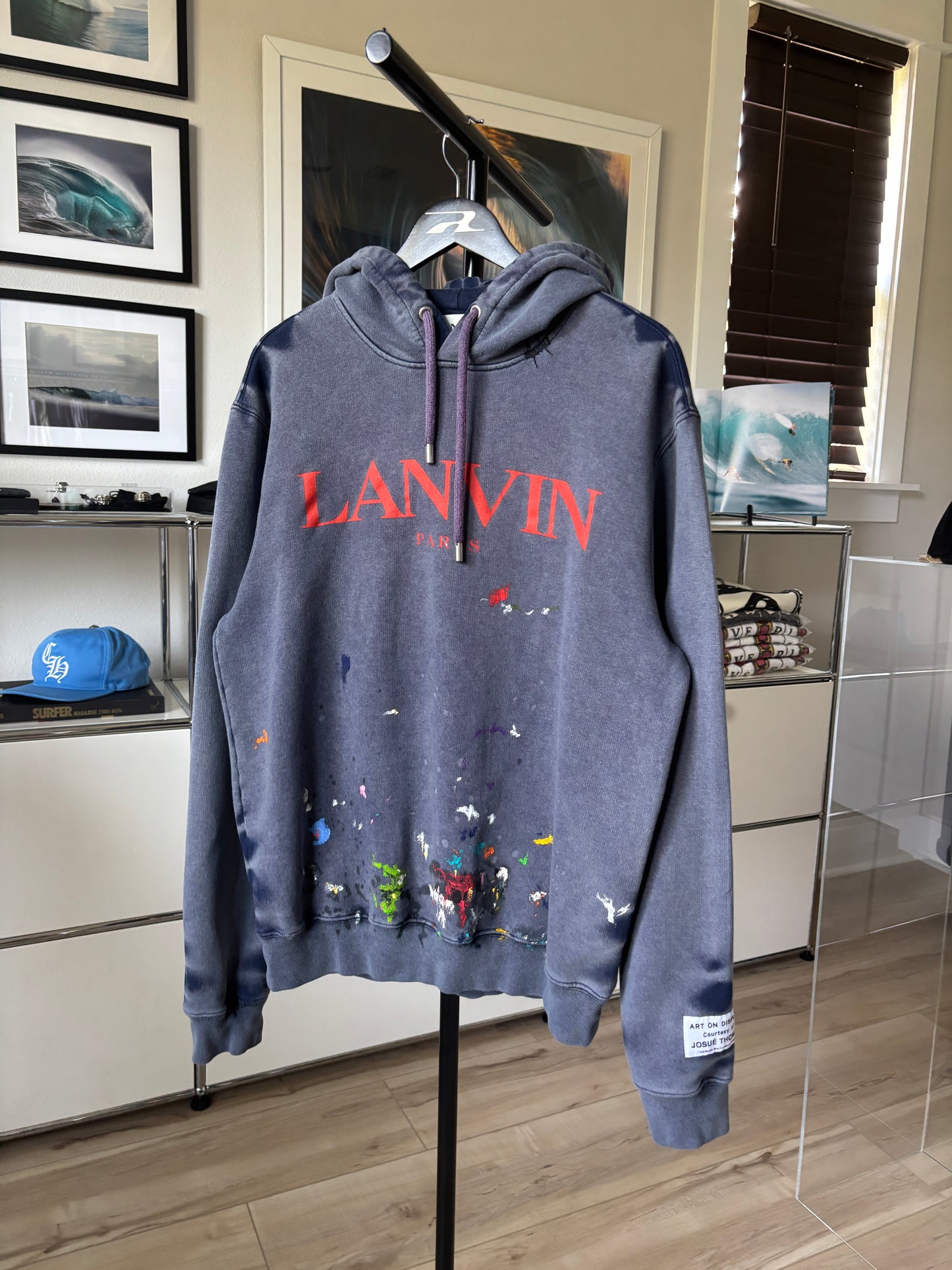 Painter Faded Logo Hoodie