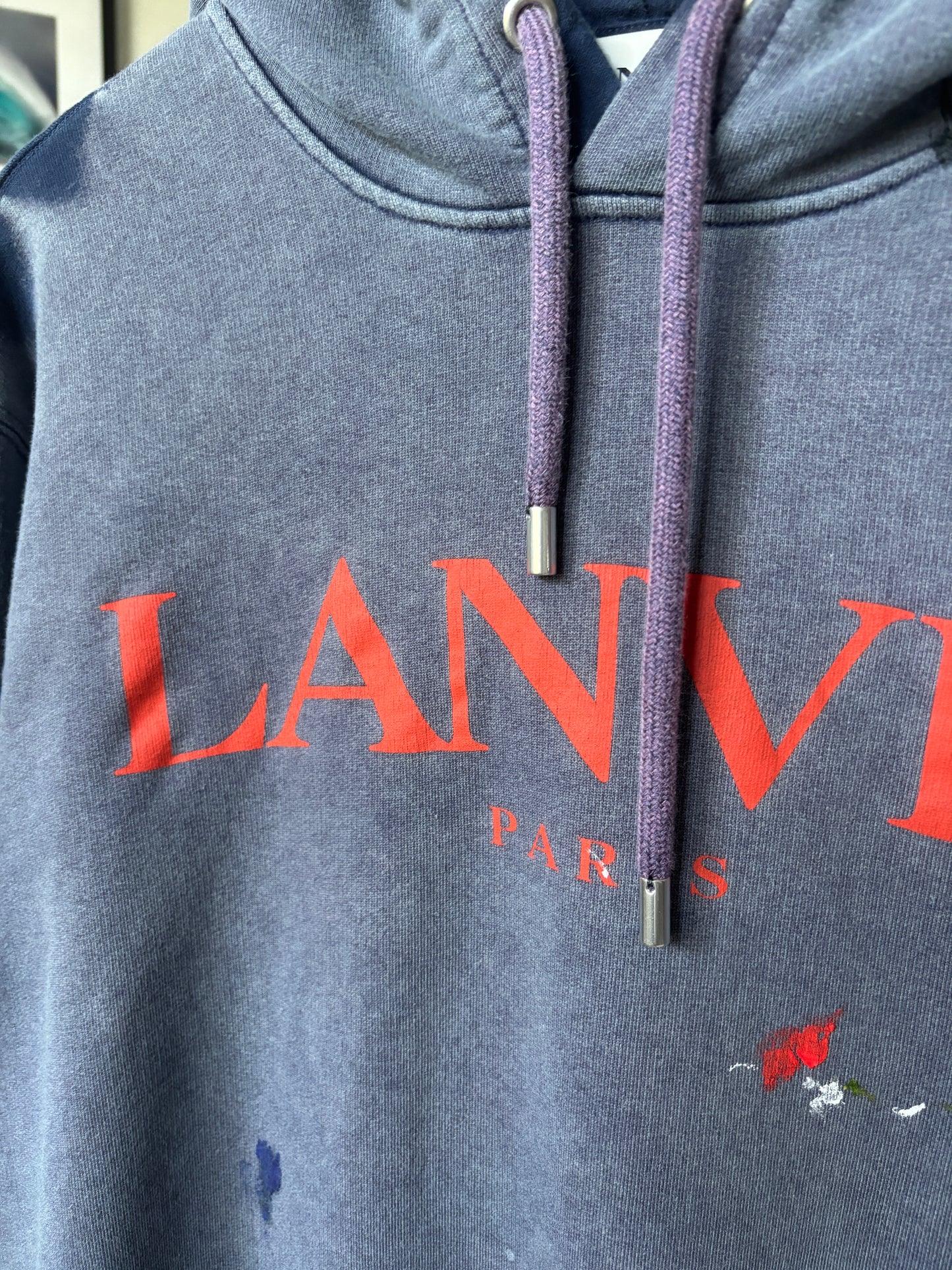 Painter Faded Logo Hoodie