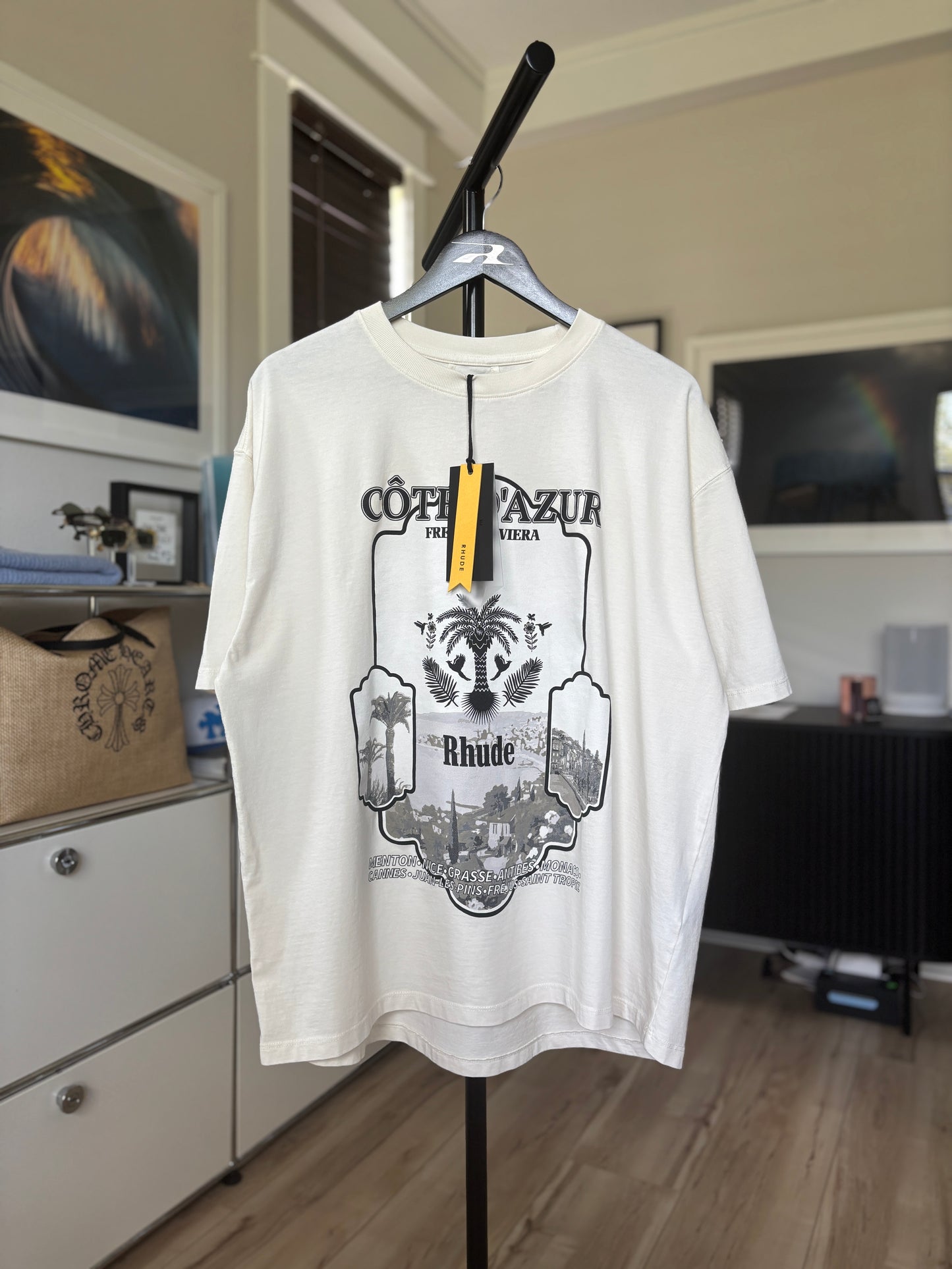 Azur Palm Logo Tee