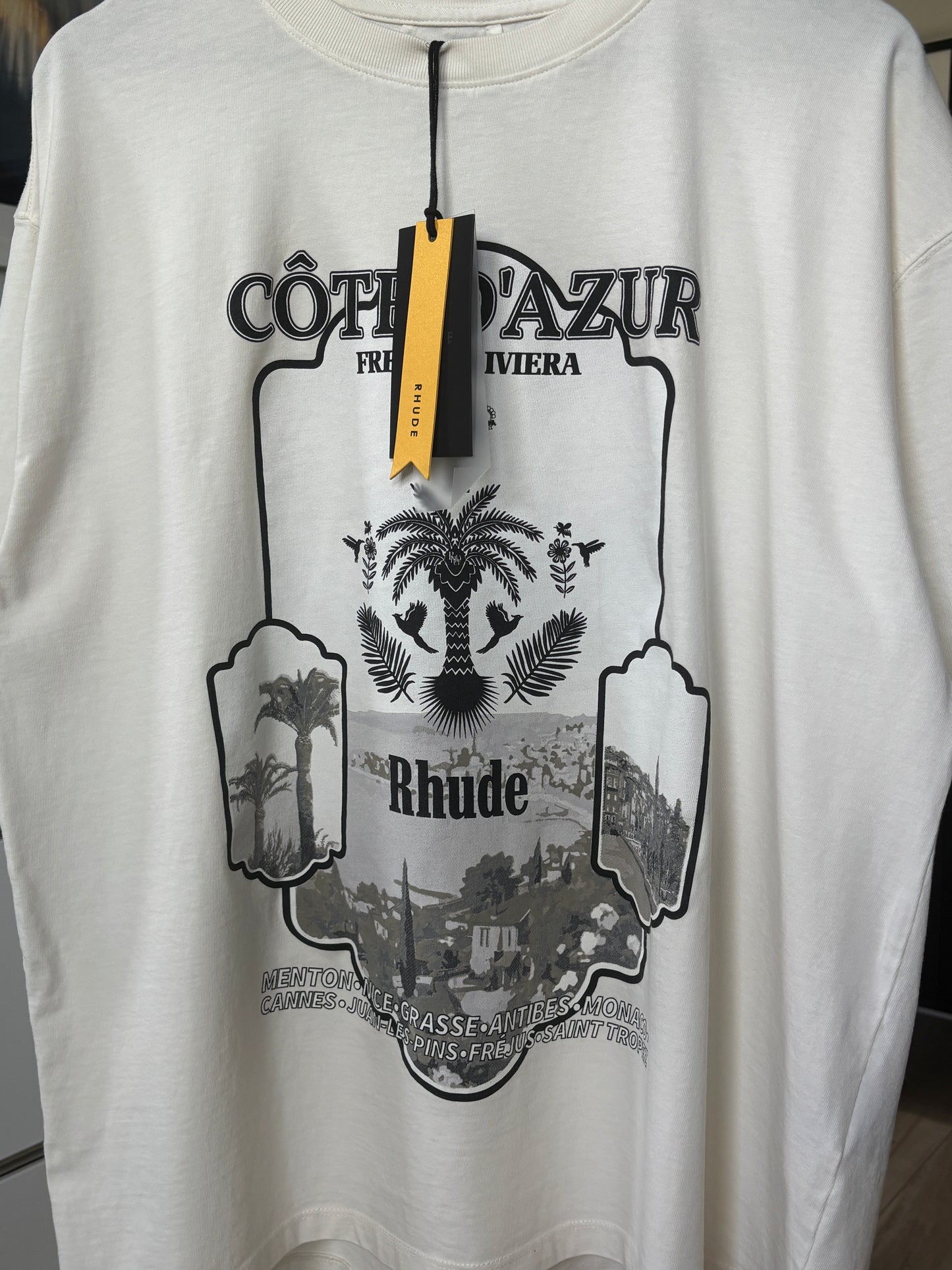 Azur Palm Logo Tee
