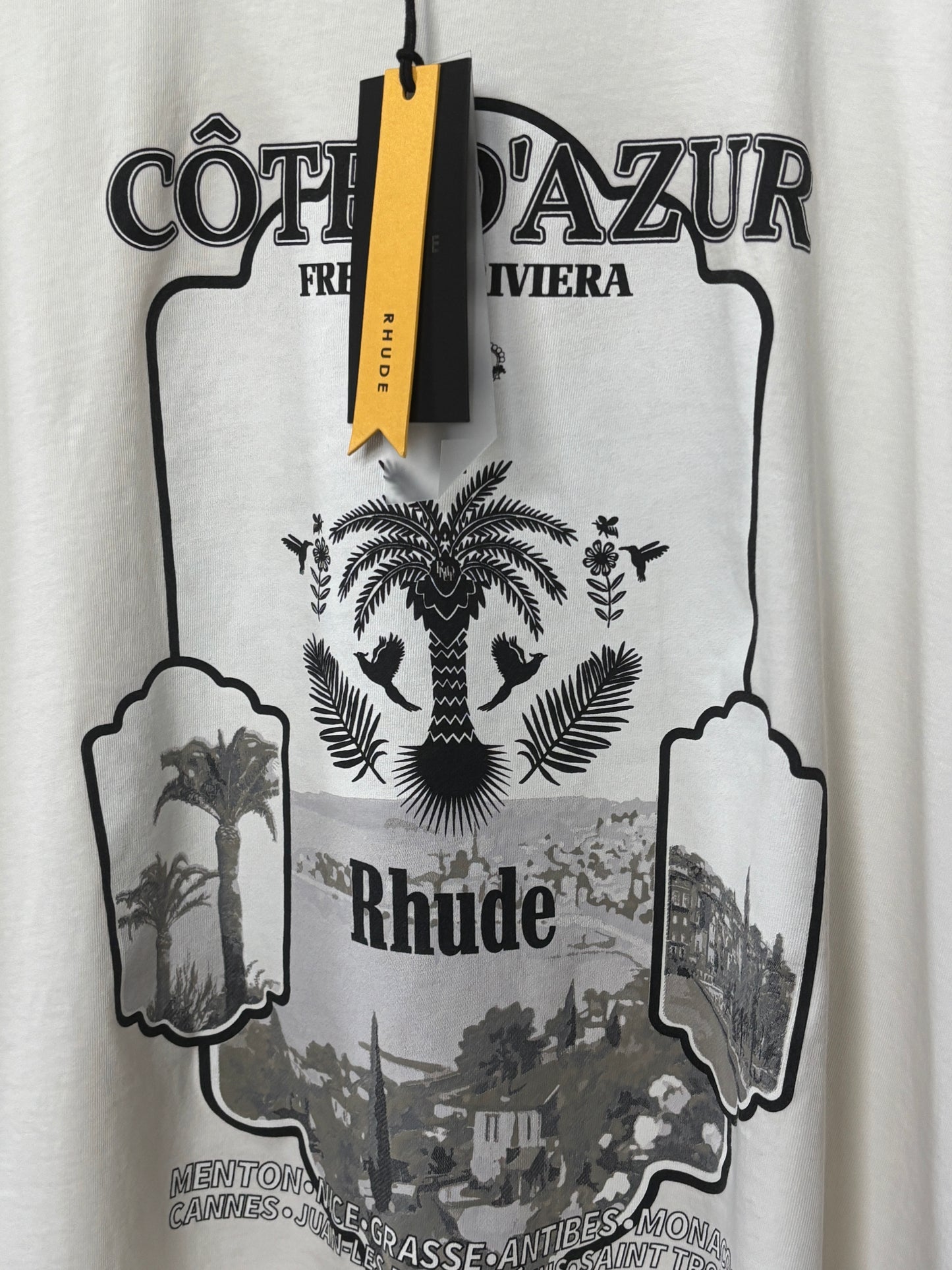 Azur Palm Logo Tee