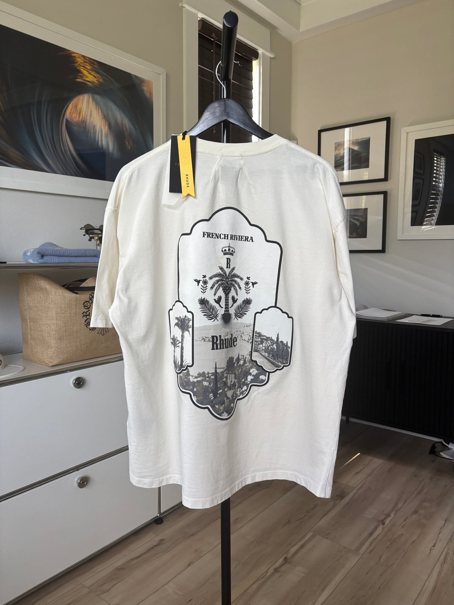 Azur Palm Logo Tee