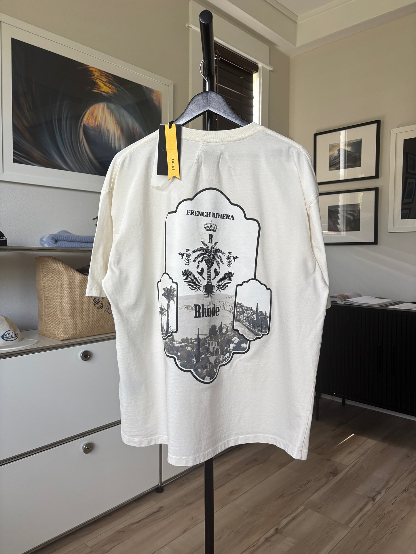 Azur Palm Logo Tee