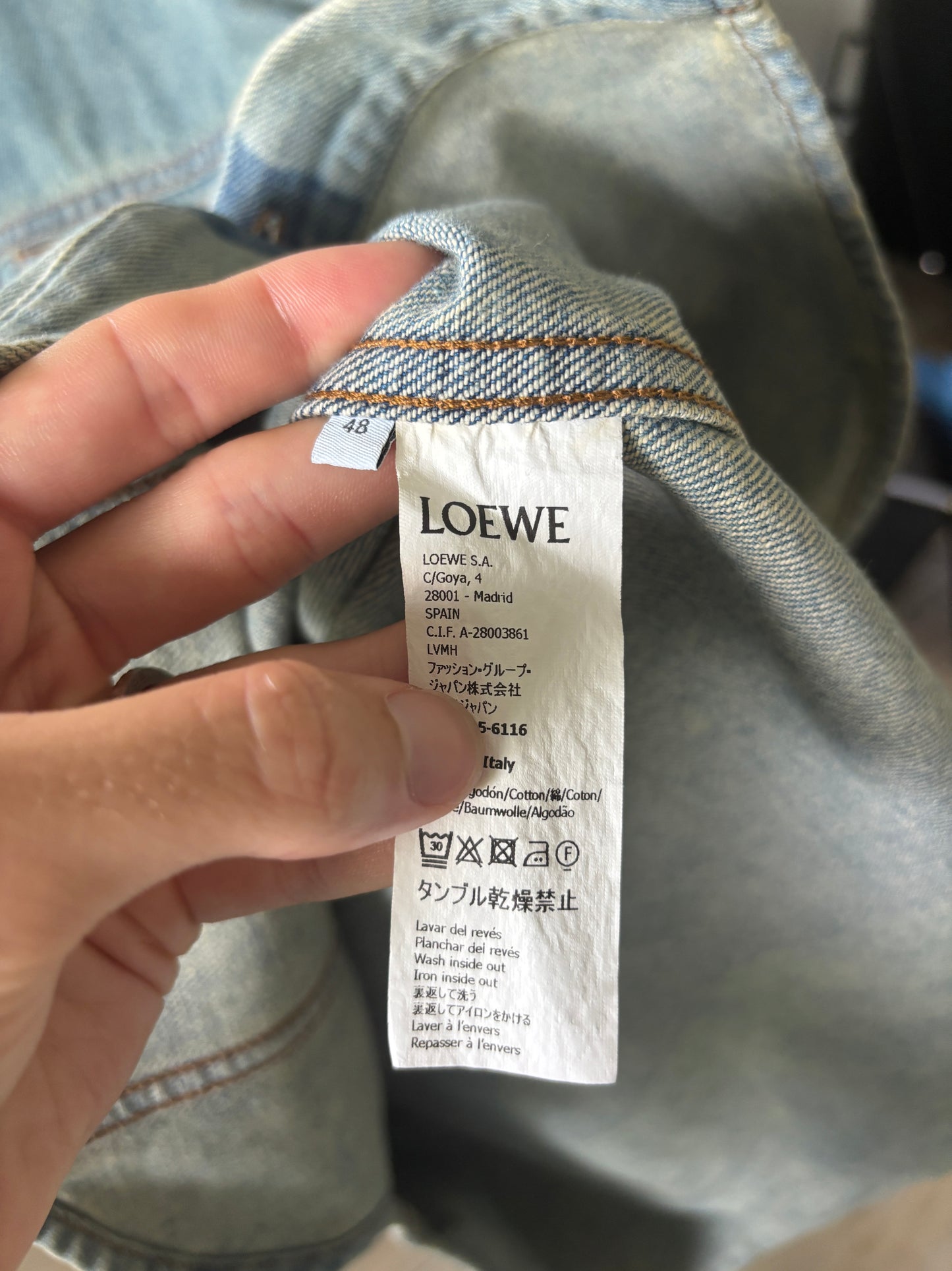 Washed Surf Denim Jacket