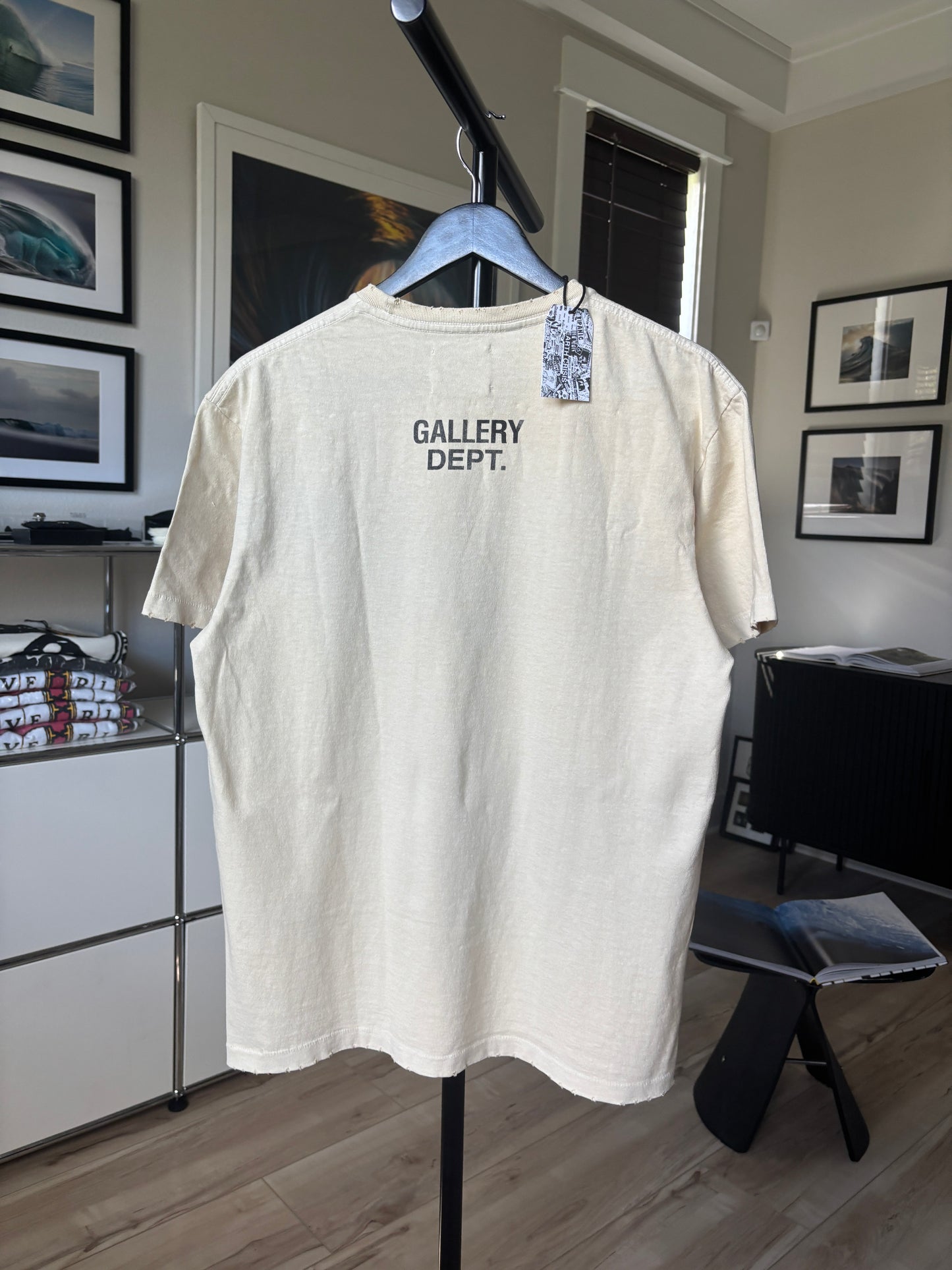 Galleries Are Boring Logo Tee