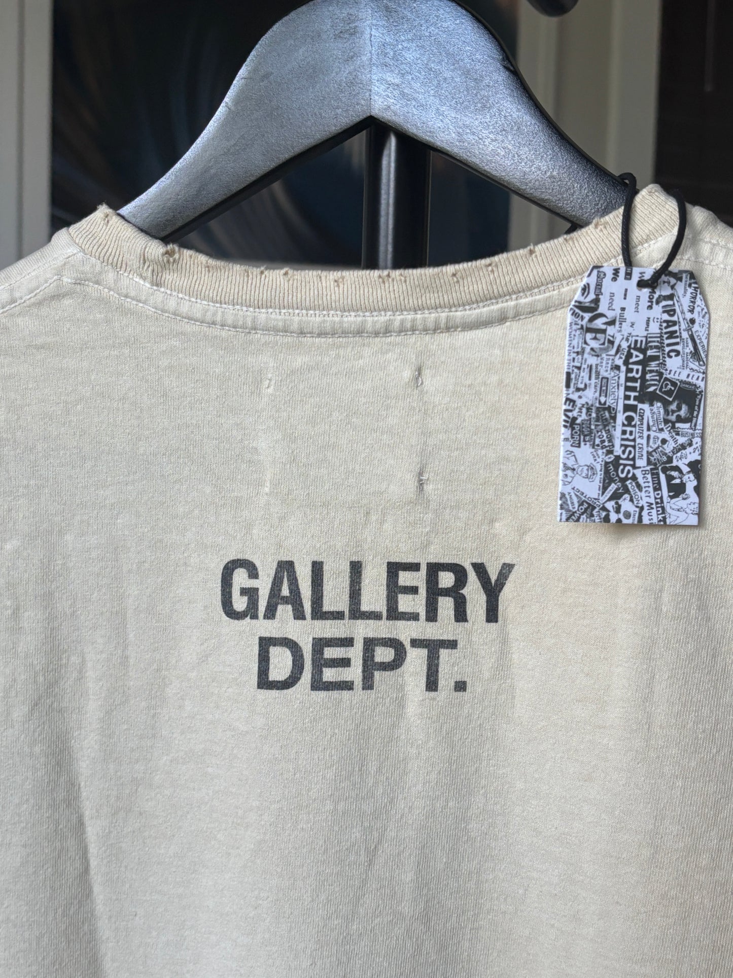 Galleries Are Boring Logo Tee