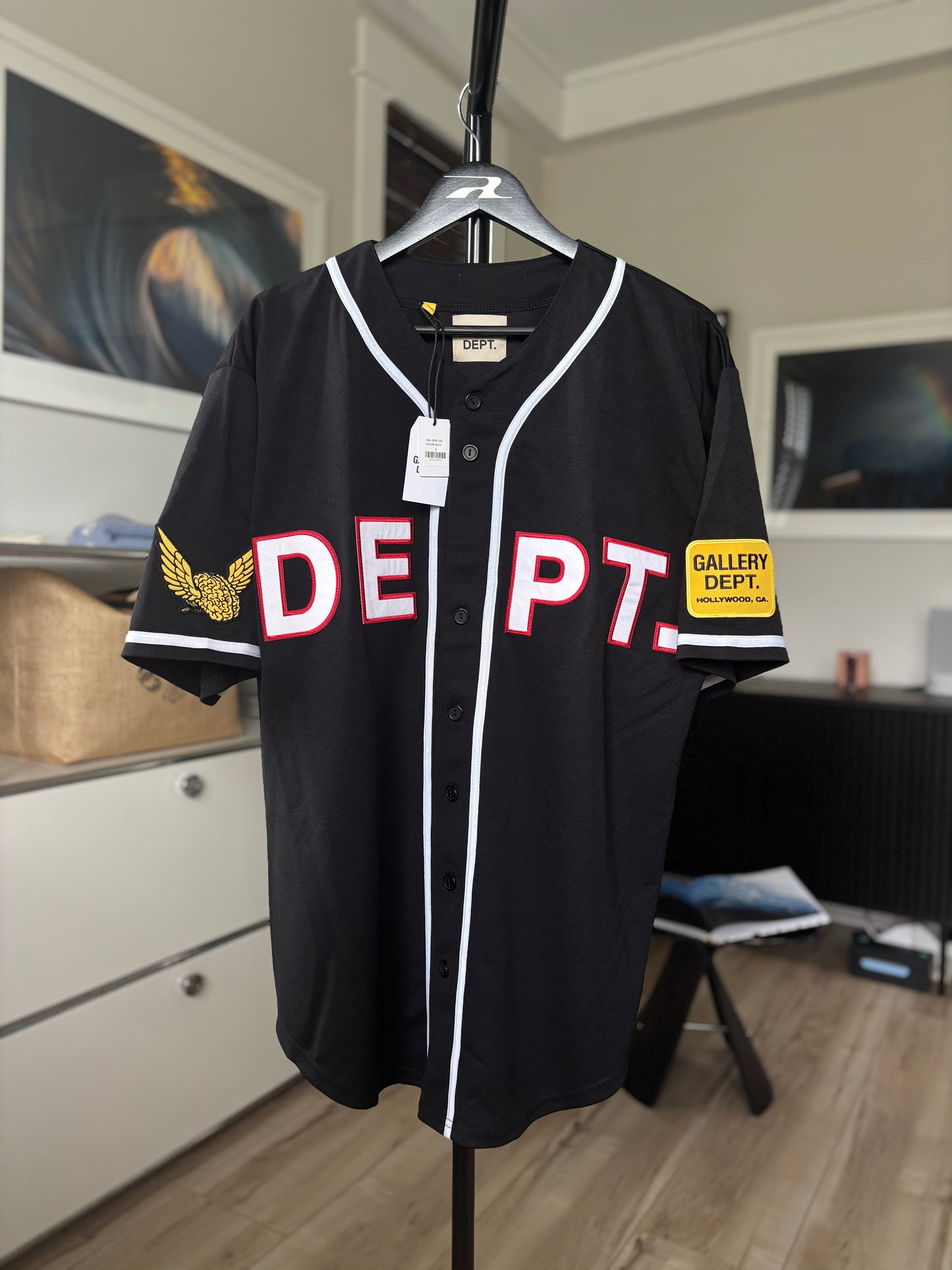 Patch Logo Baseball Jersey
