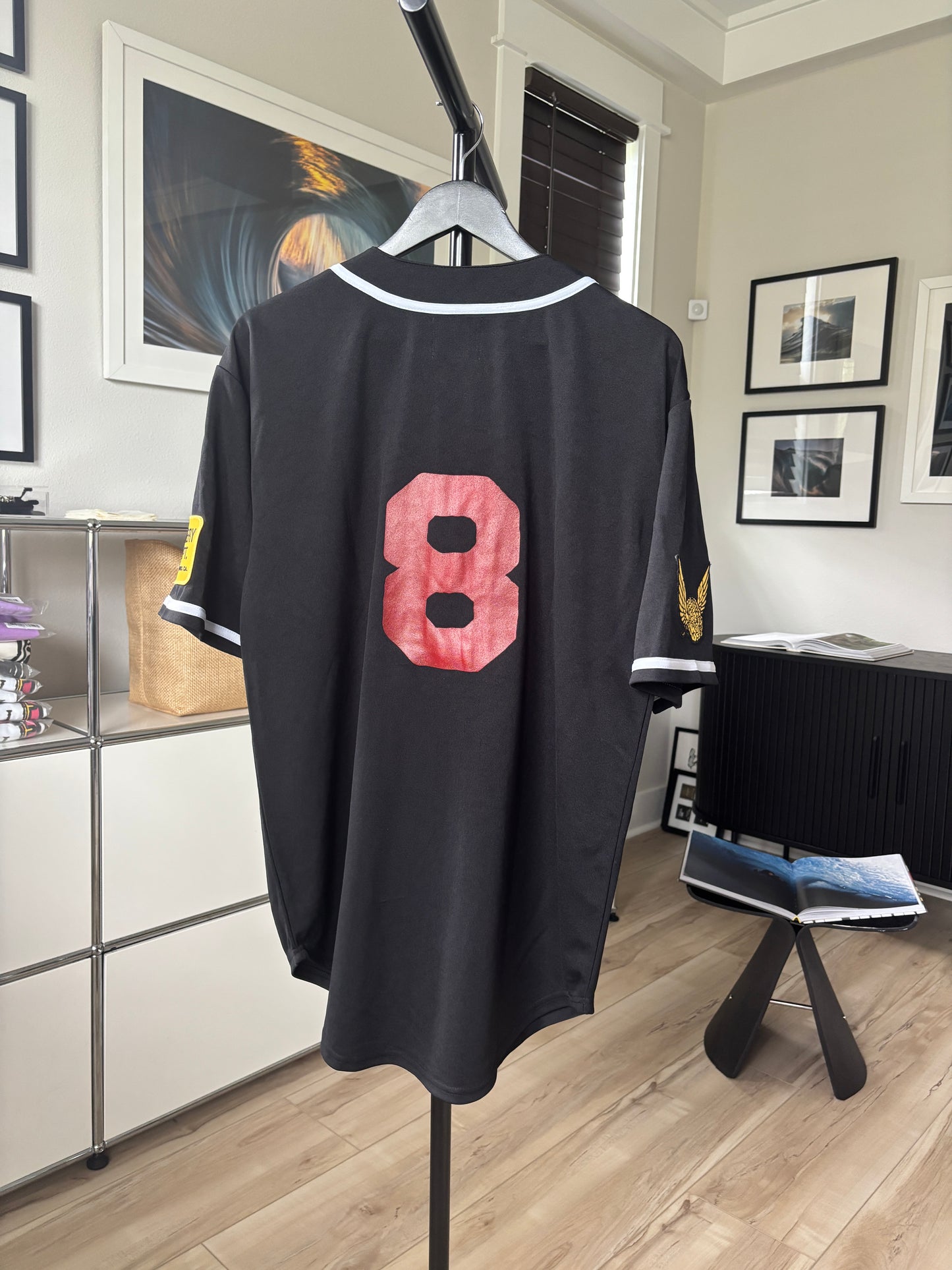 Patch Logo Baseball Jersey