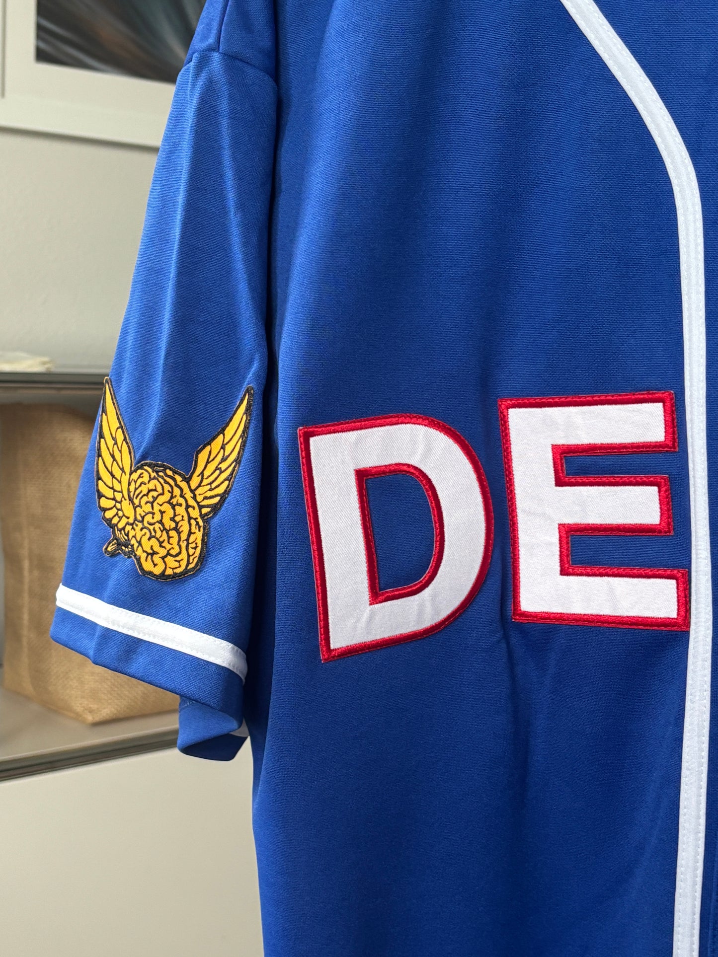 Patch Logo Baseball Jersey