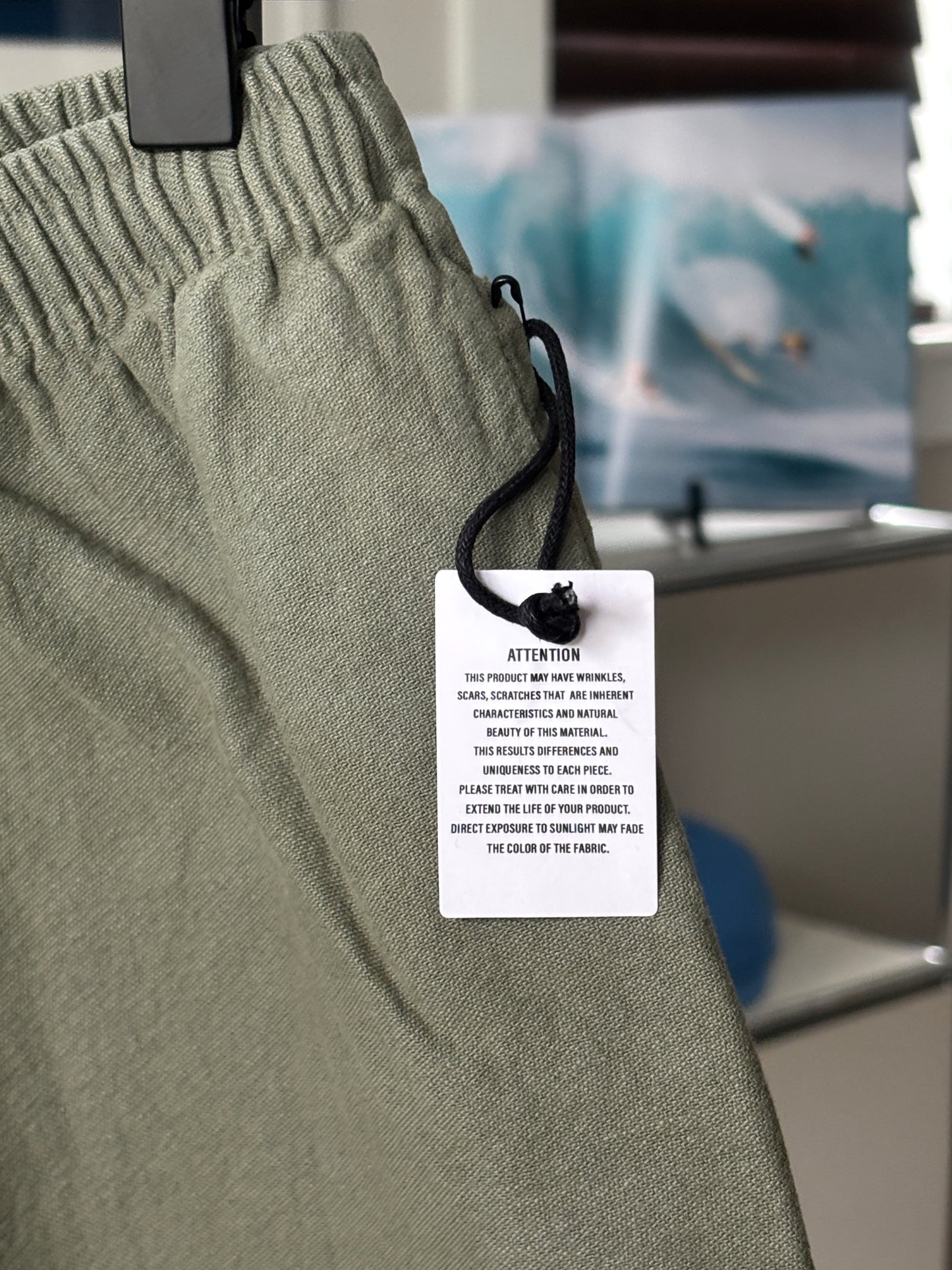 Army Green Logo Zuma Shorts