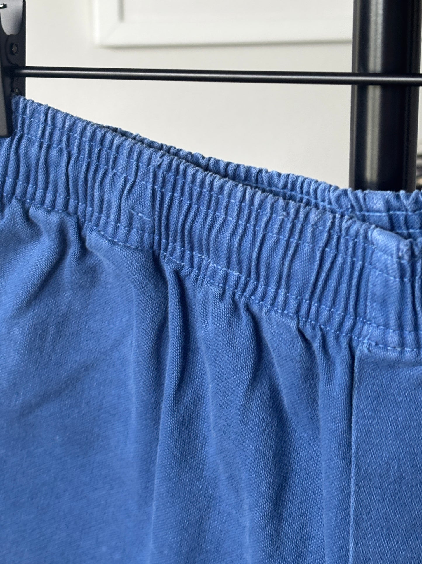 Blue + Yellow Logo Shorts