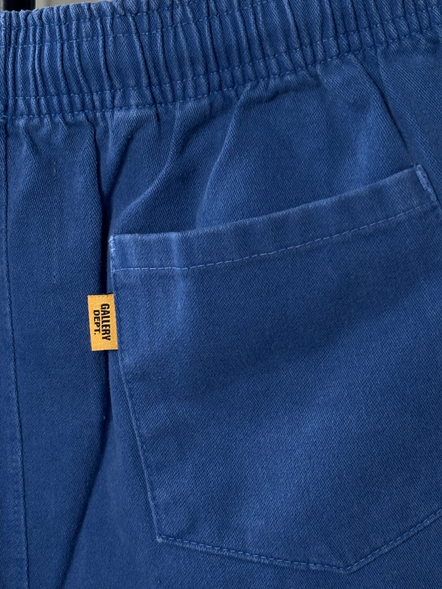 Blue + Yellow Logo Shorts