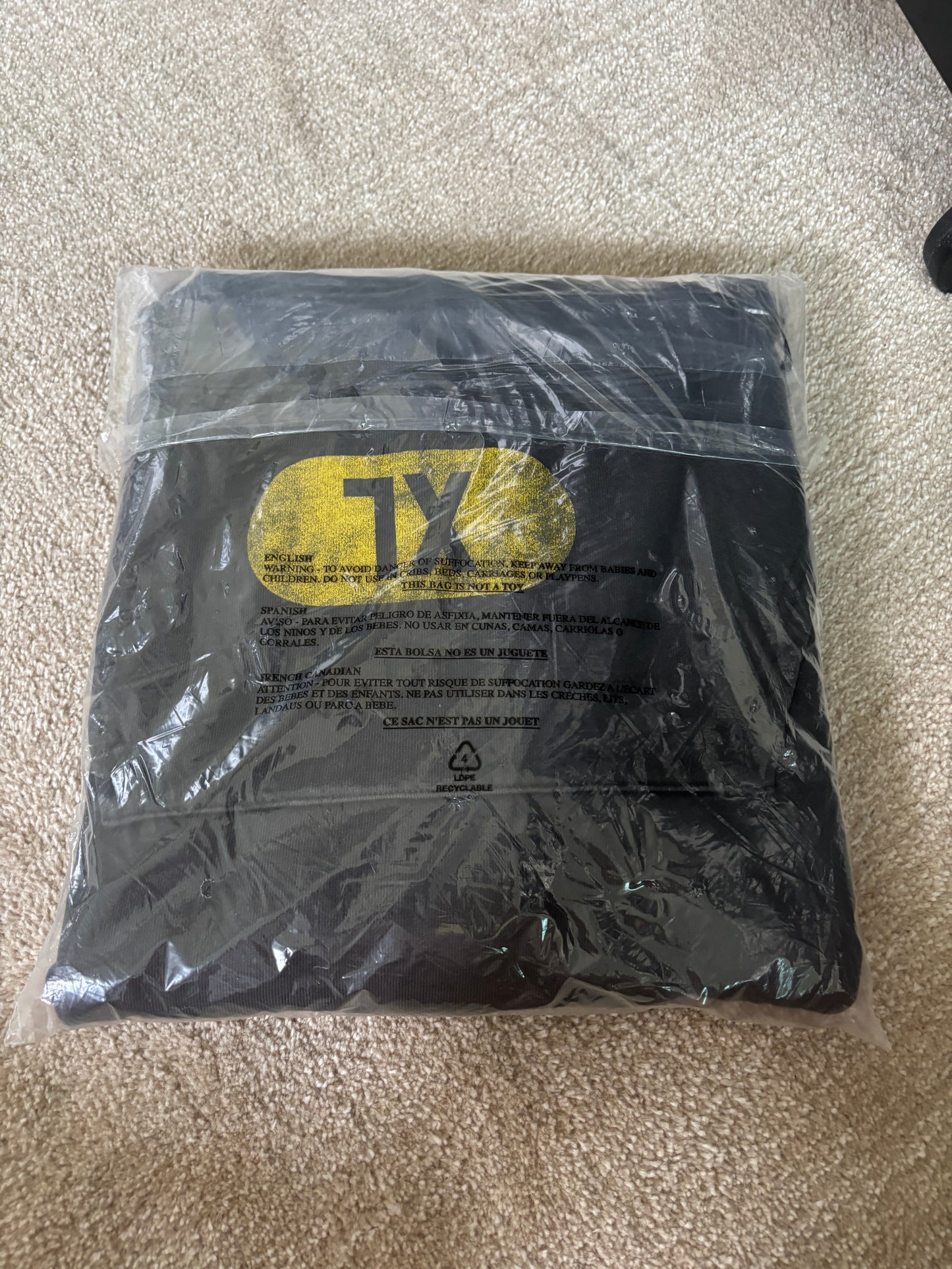 Boxing Logo Faded Hoodie