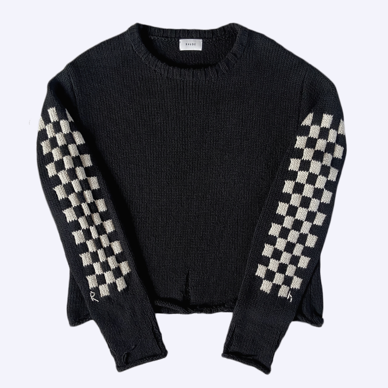 RHUDE checkered knit - ニット/セーター