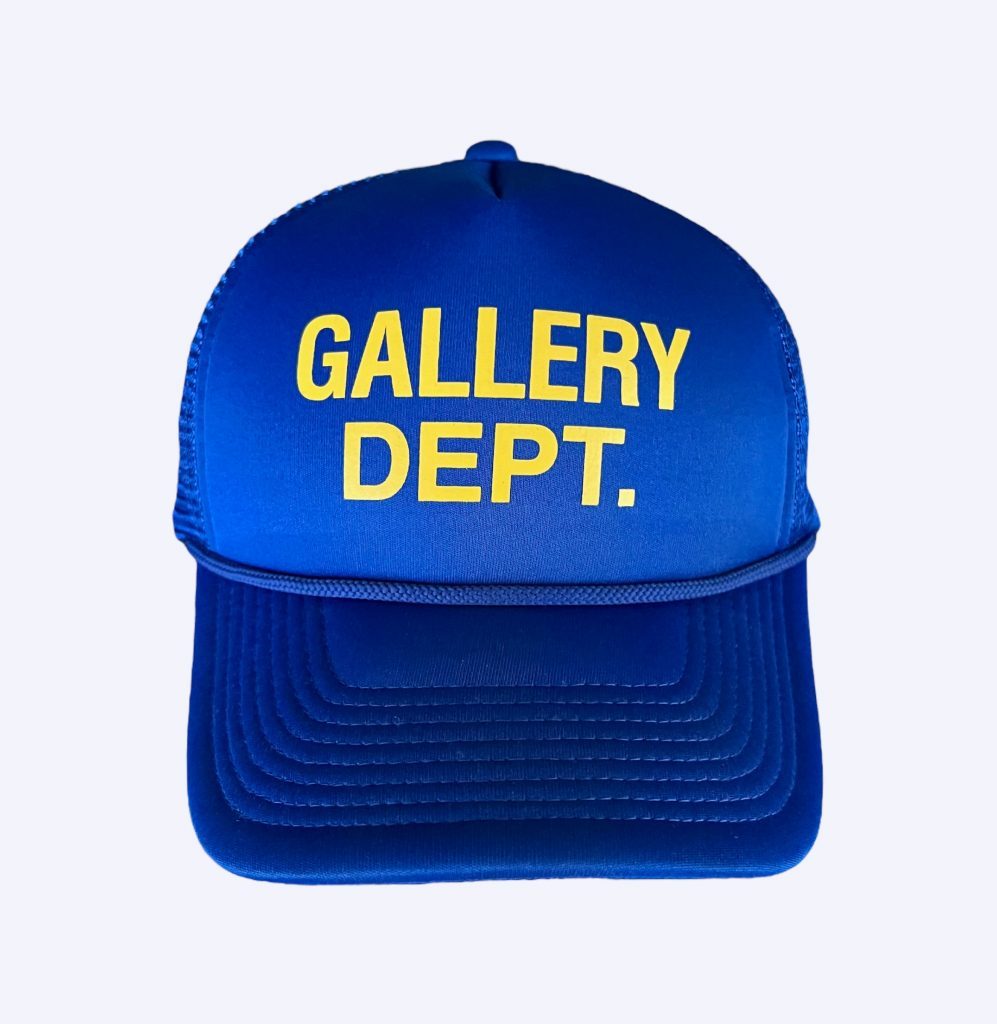 Gallery Dept. Blue Logo Hat • WEAREROLLER