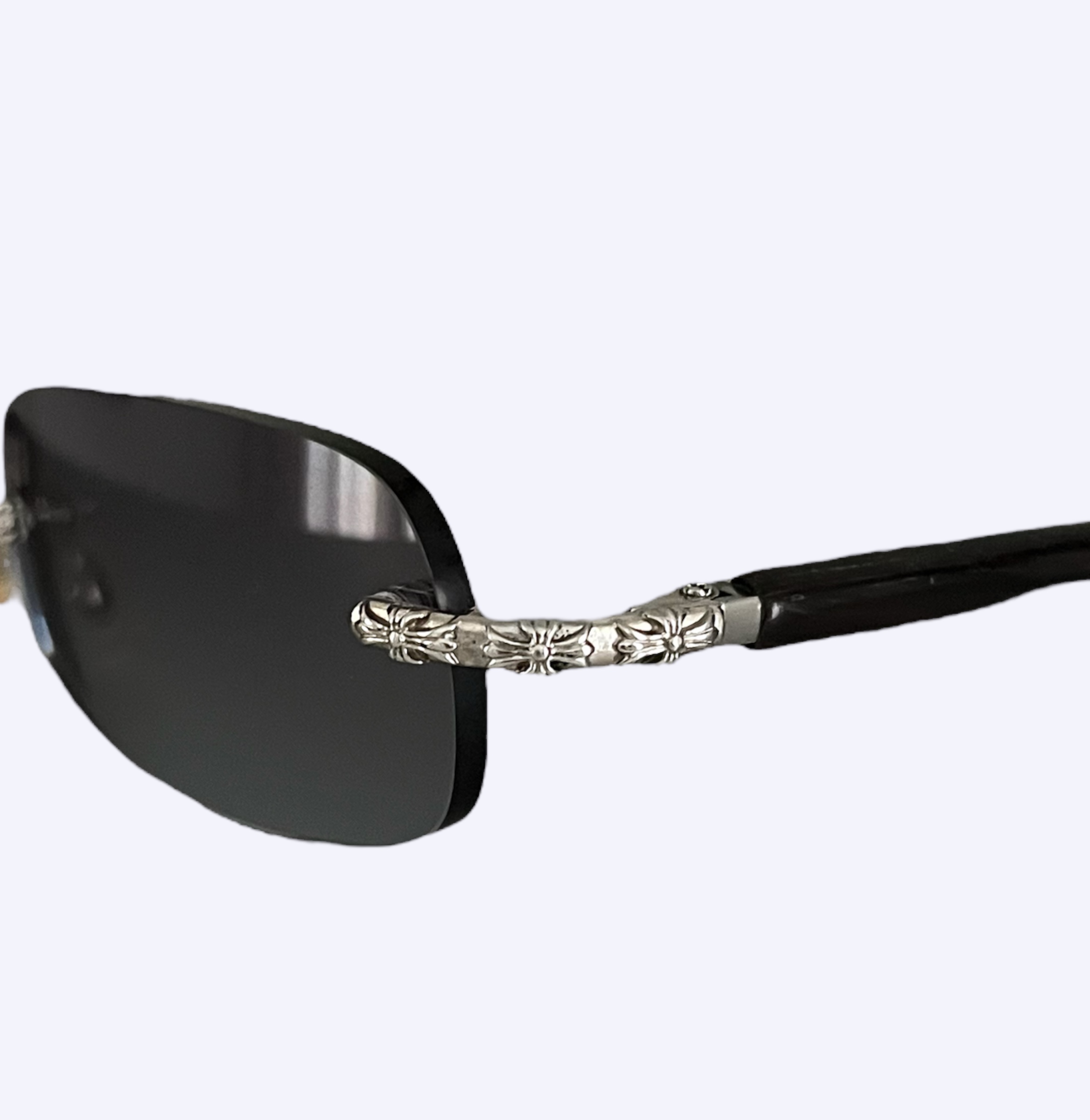 Chrome Hearts Belvedere Rimless Sunglasses - Roller