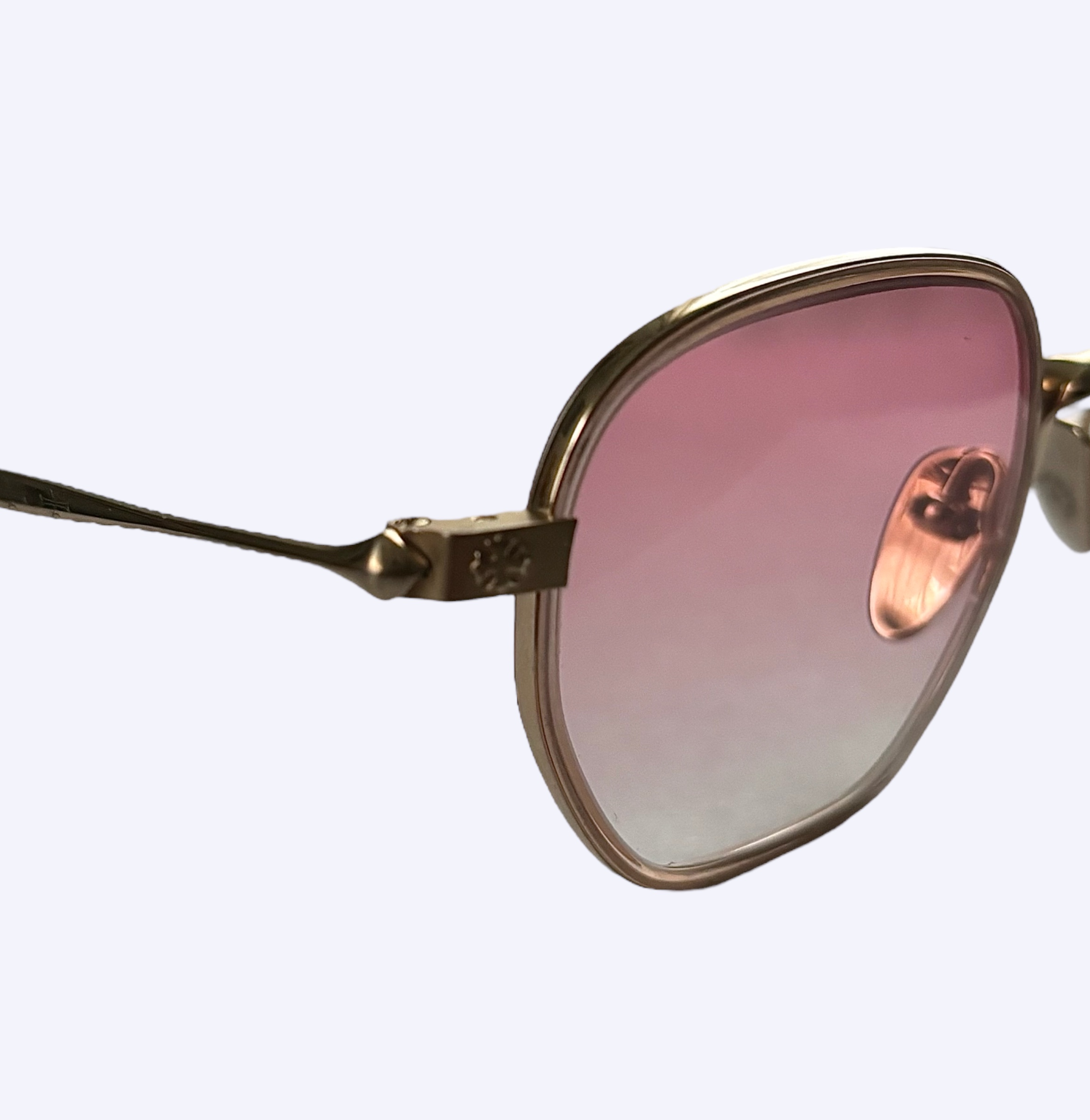 Chrome Hearts Gold Bone Prone Sunglasses • WEAREROLLER