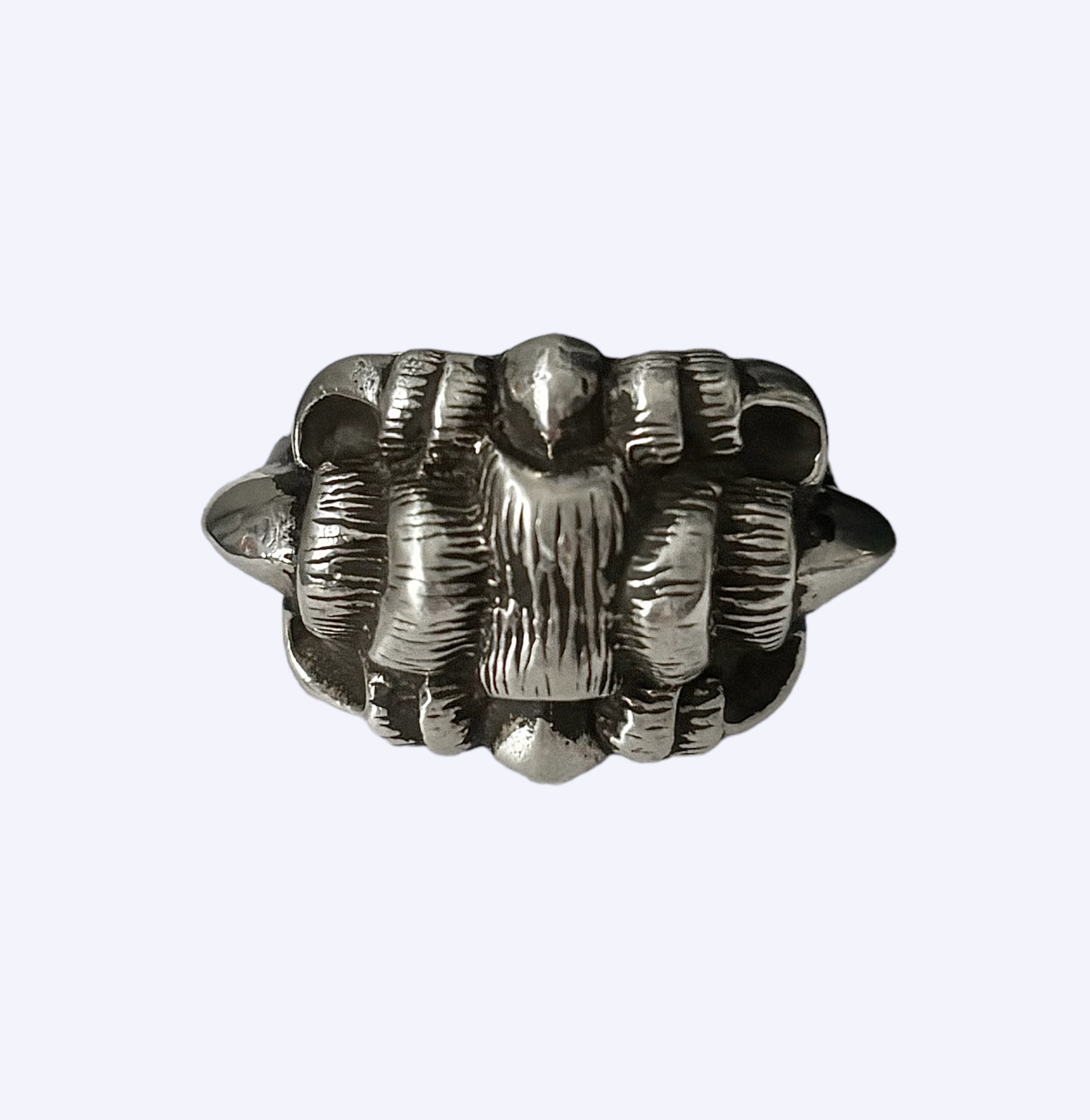 Chrome Hearts silver crow claw heavy as hell ring