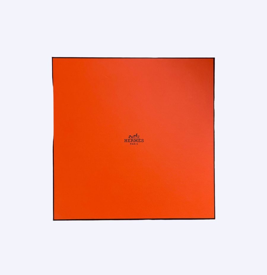 Bright Orange Hermes Box included w purchase