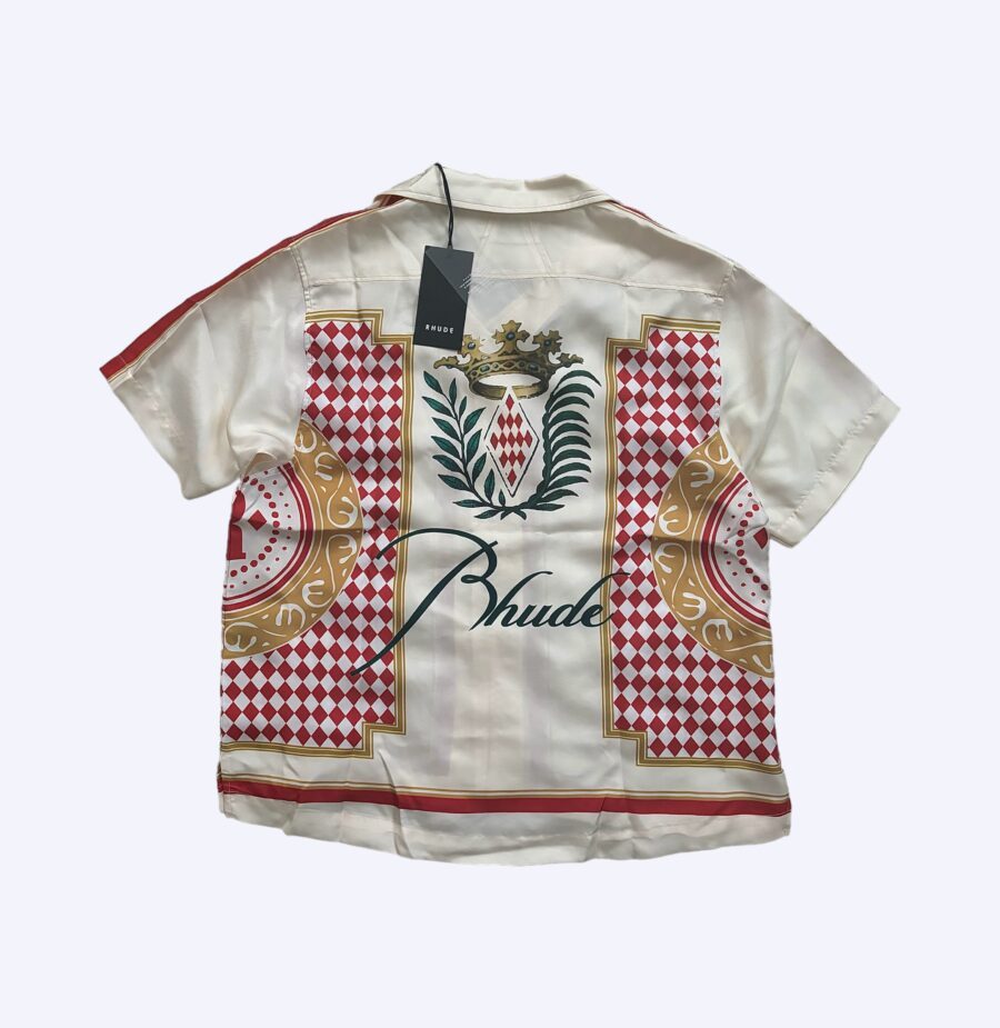 Rhude Silk Casino Summer Button Up Shirt