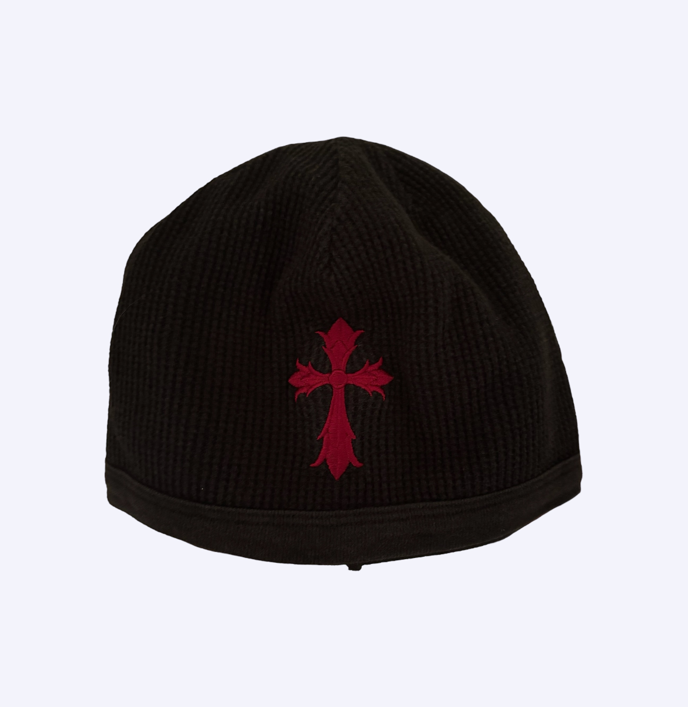 Chrome Hearts Rare Red Cross Thermal Beanie