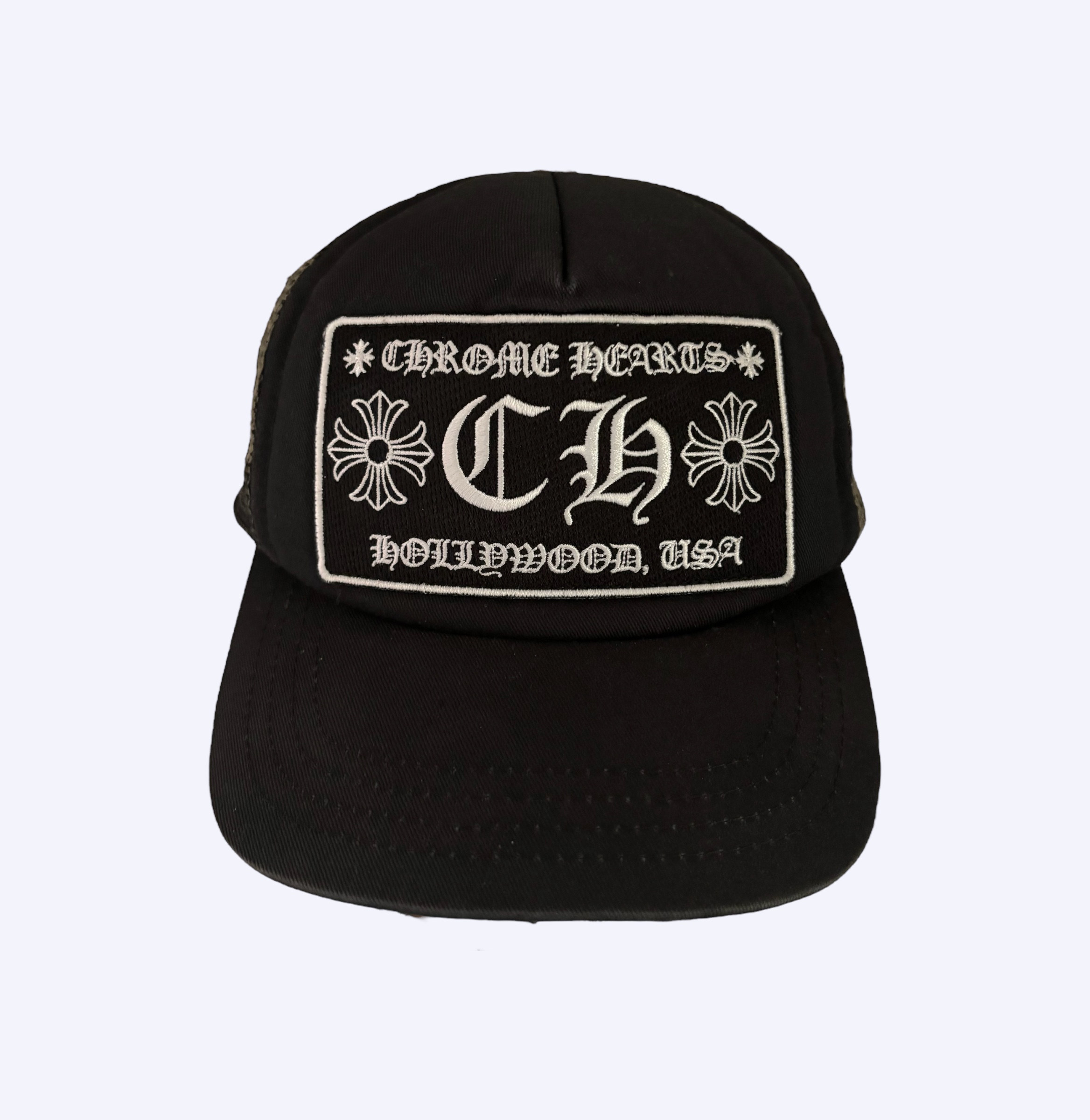 Chrome Hearts Vintage Hollywood Trucker Hat