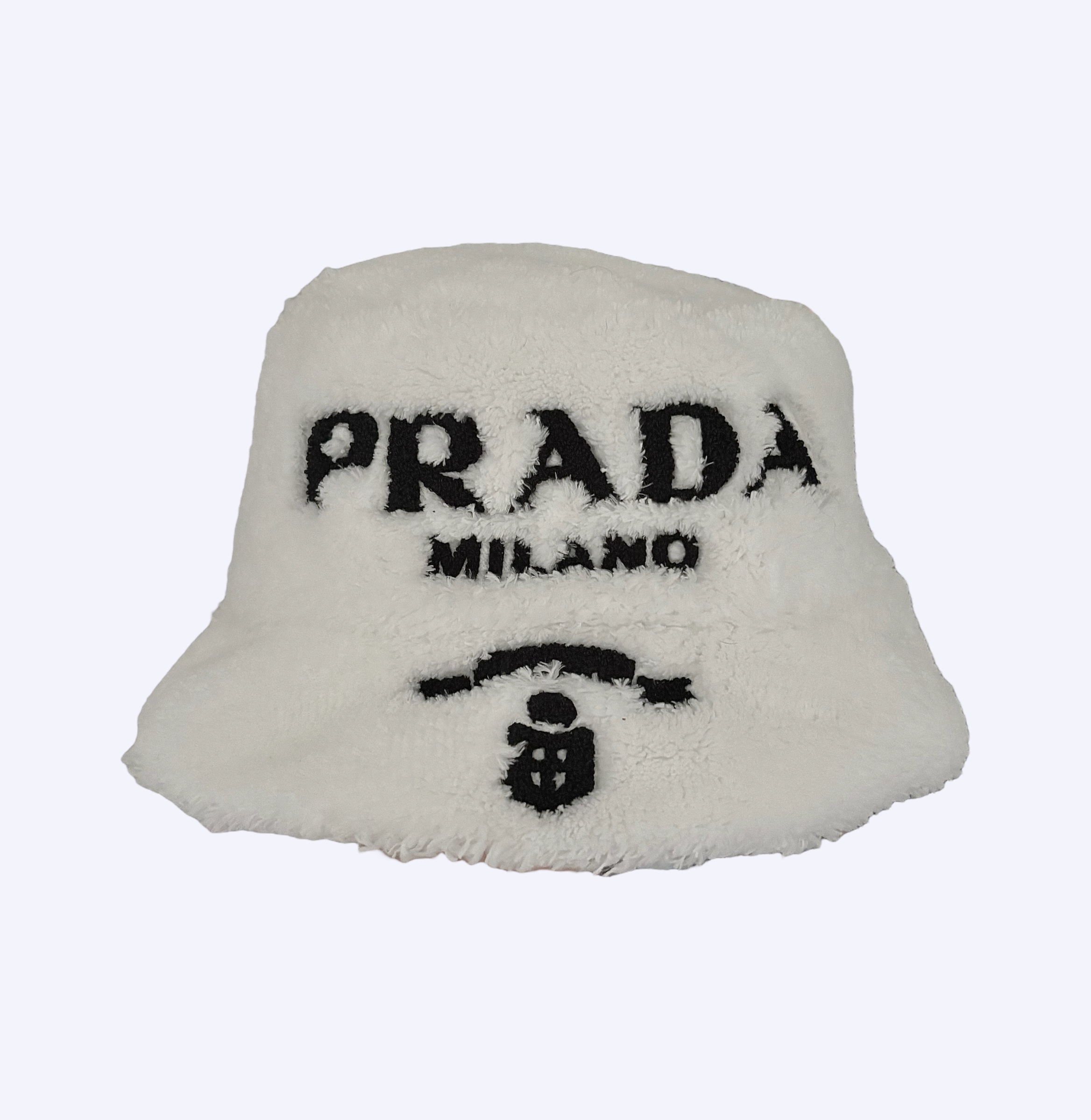 Prada Milano Fur Bucket Hat