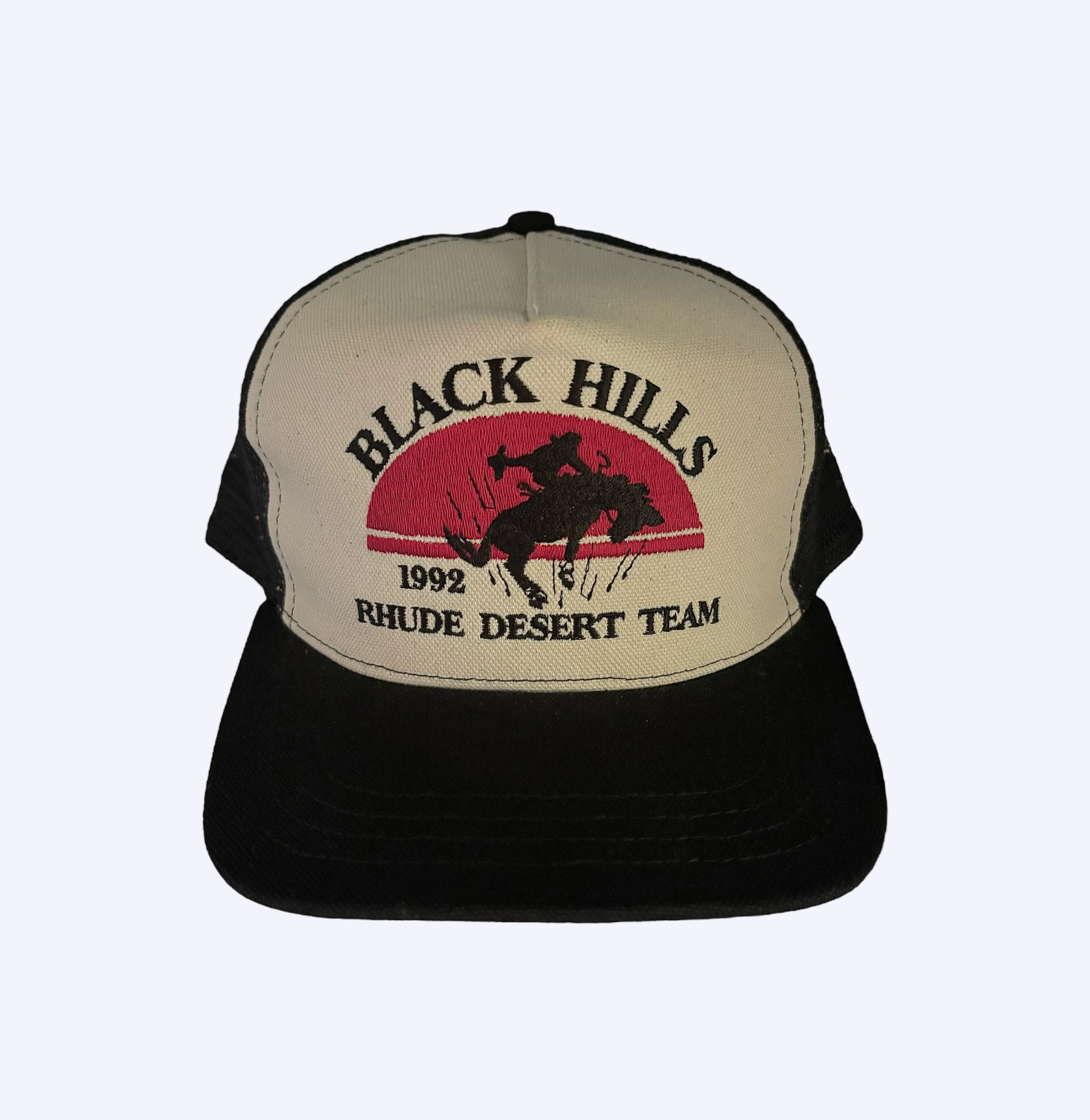 Rhude Black Hills Rodeo Hat
