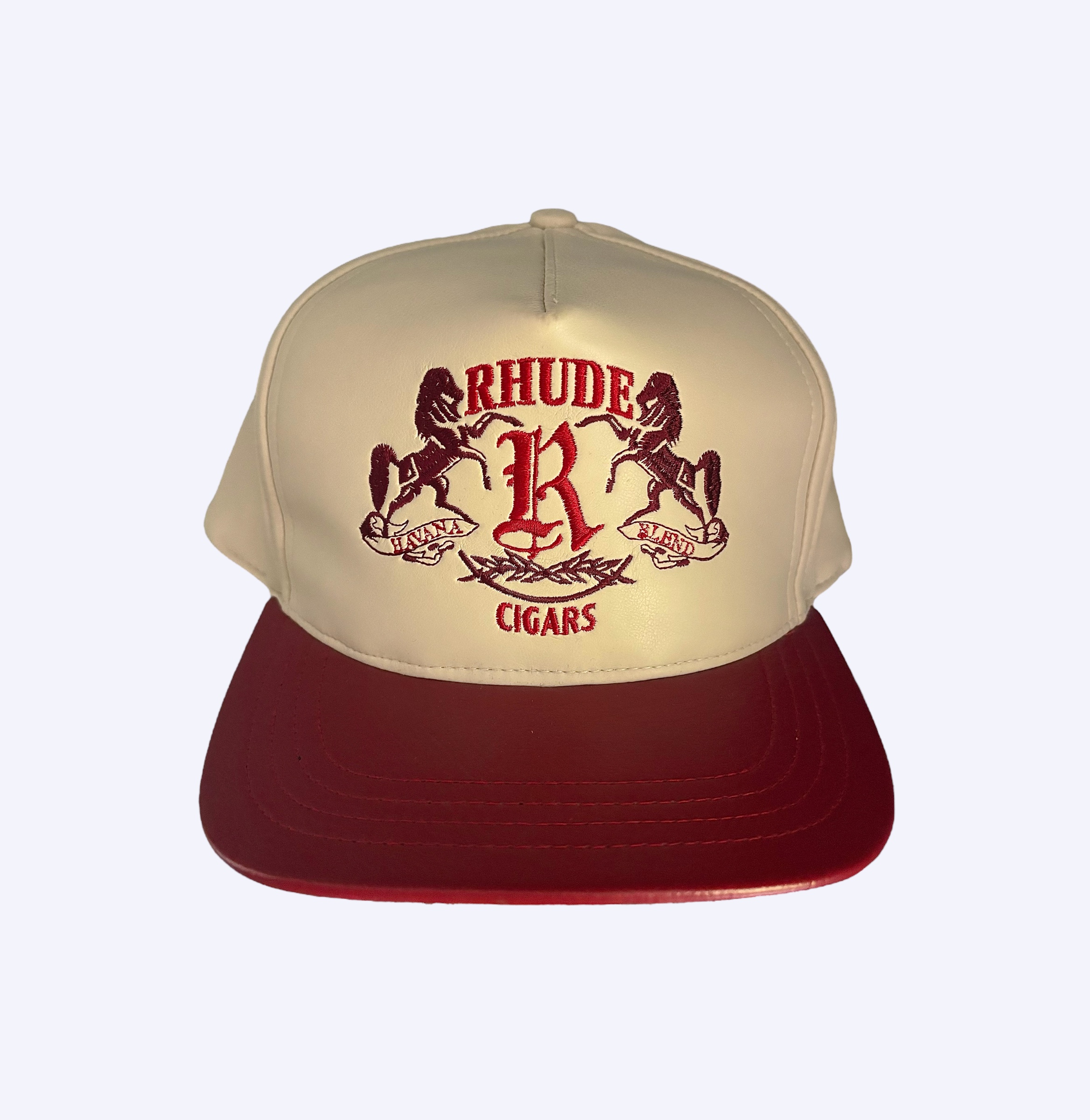 Rhude Full Leather “Cigars” Hat